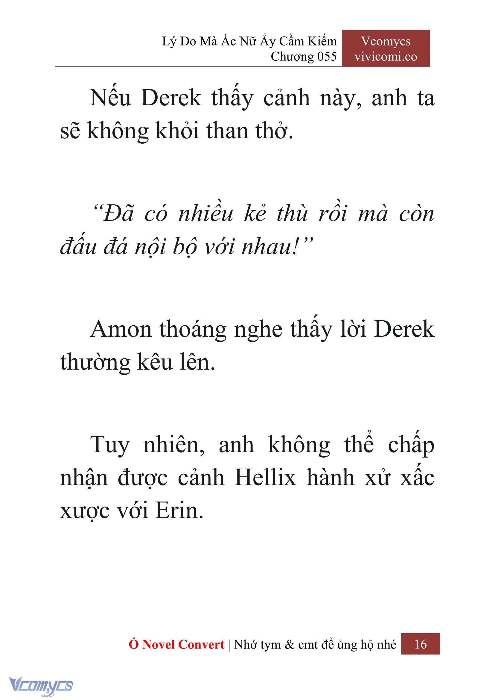 [Novel] Lý Do Mà Ác Nữ Ấy Cầm Kiếm Chapter 55 - Trang 18