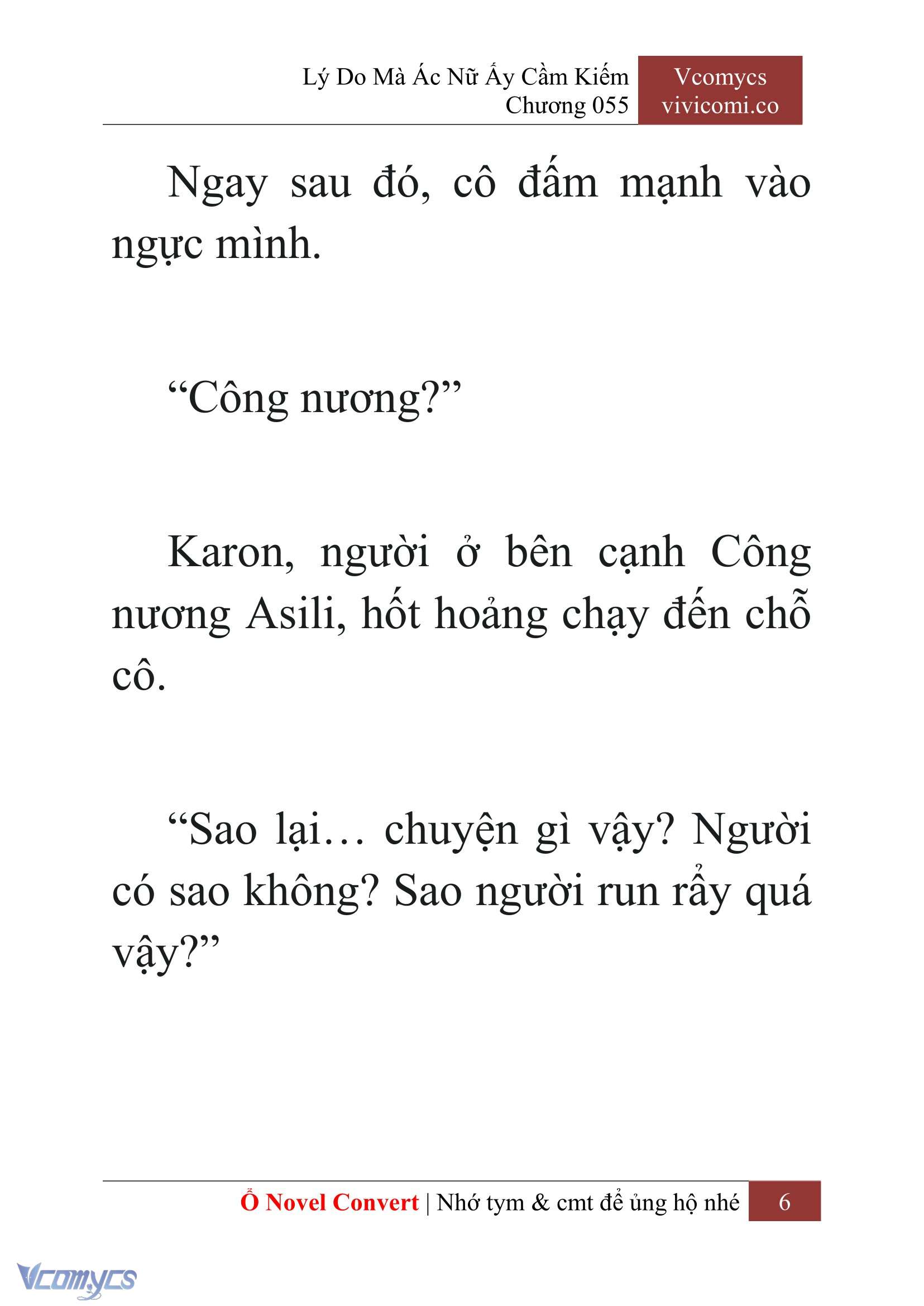 [Novel] Lý Do Mà Ác Nữ Ấy Cầm Kiếm Chapter 55 - Trang 9