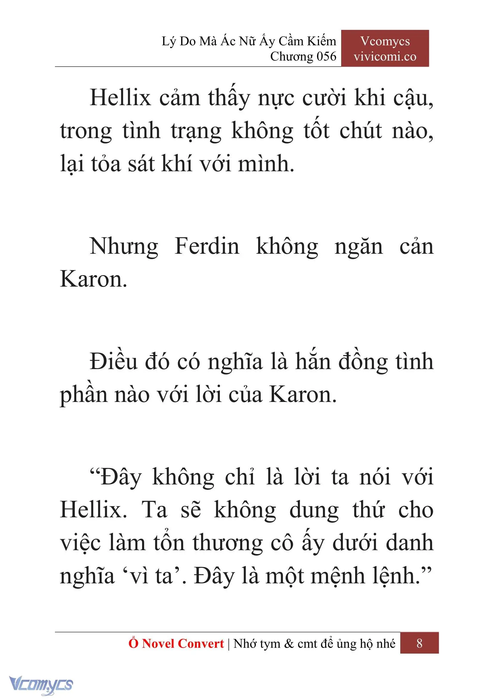 [Novel] Lý Do Mà Ác Nữ Ấy Cầm Kiếm Chapter 56 - Trang 11