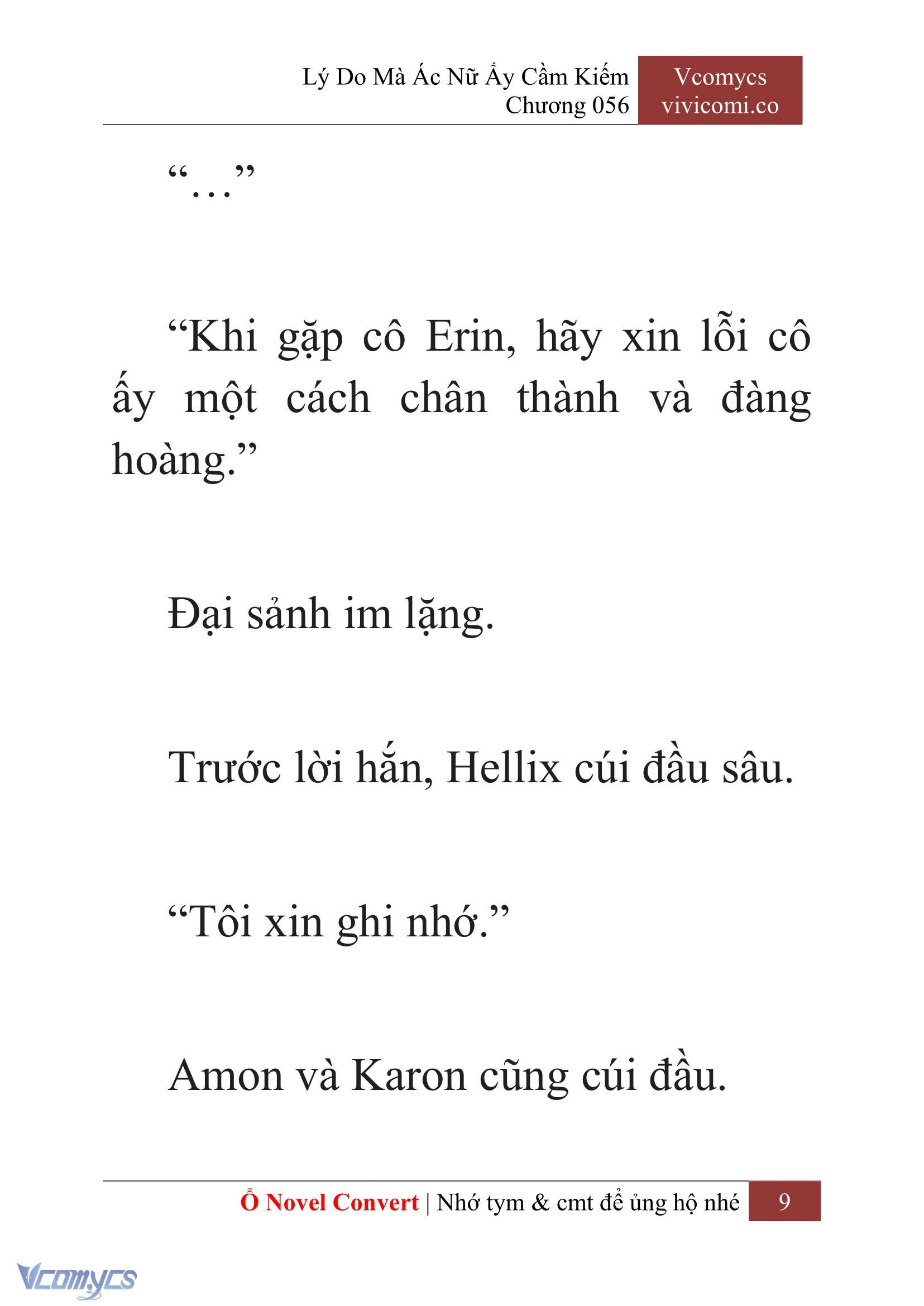 [Novel] Lý Do Mà Ác Nữ Ấy Cầm Kiếm Chapter 56 - Trang 12