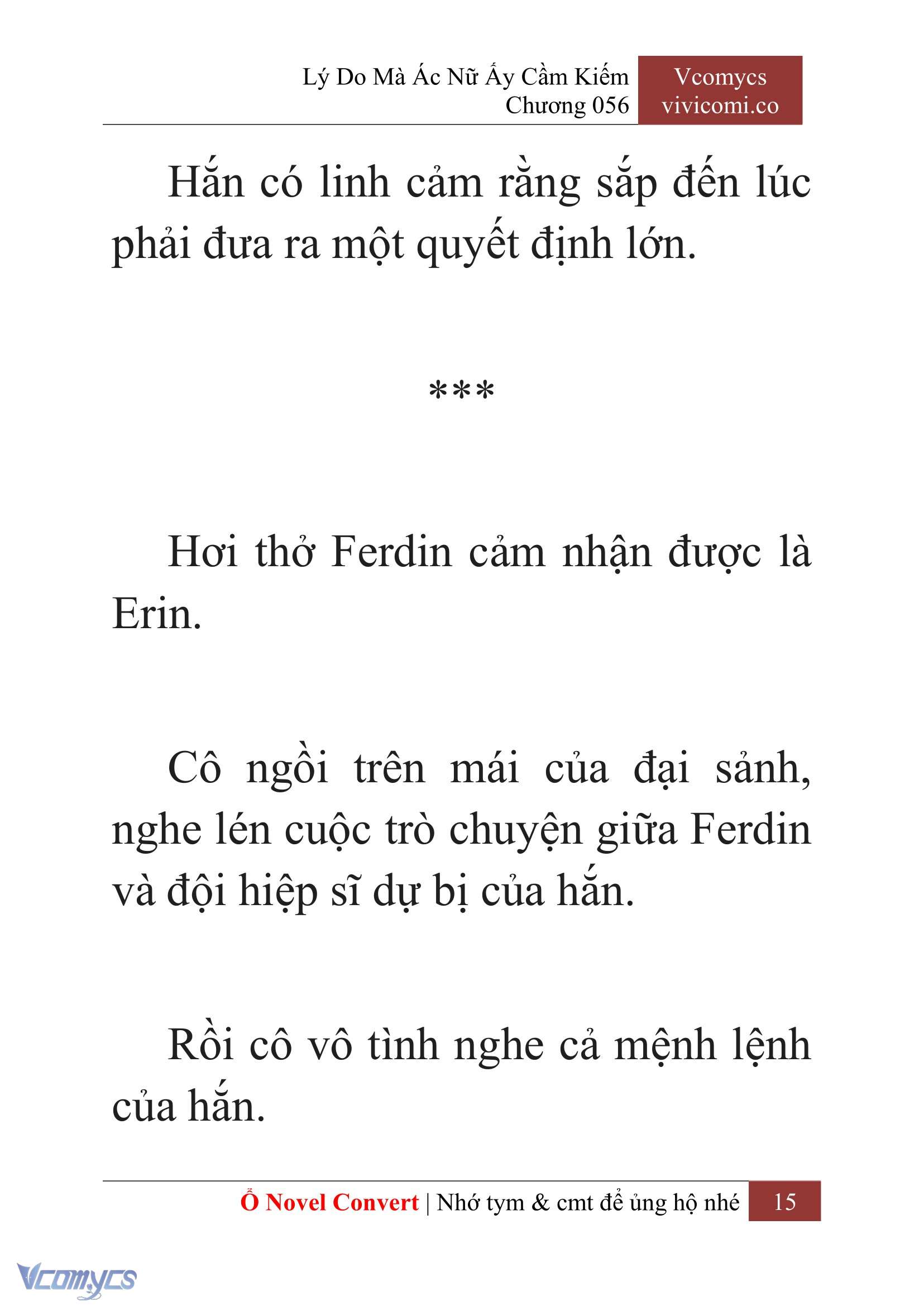 [Novel] Lý Do Mà Ác Nữ Ấy Cầm Kiếm Chapter 56 - Trang 18