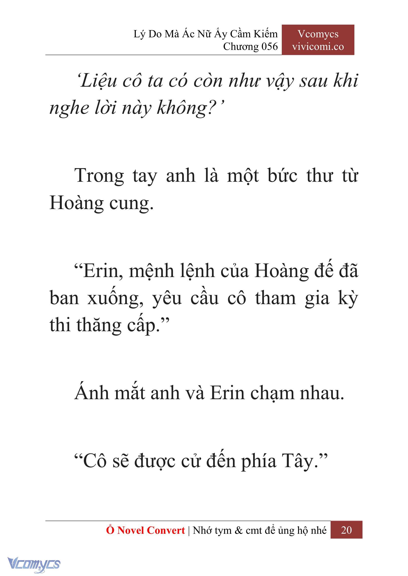 [Novel] Lý Do Mà Ác Nữ Ấy Cầm Kiếm Chapter 56 - Trang 23