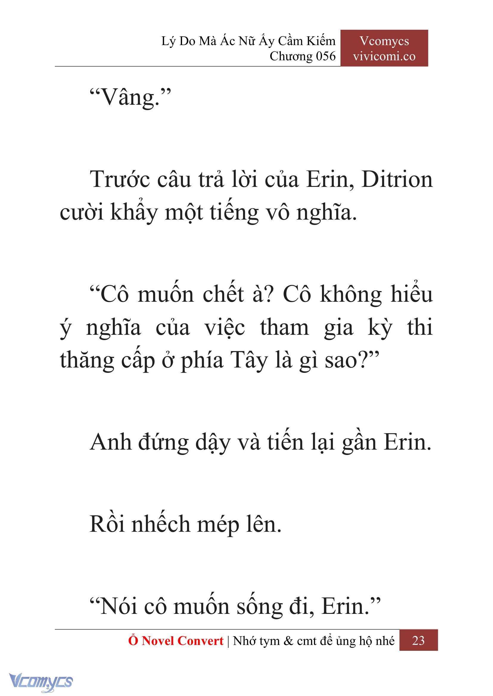 [Novel] Lý Do Mà Ác Nữ Ấy Cầm Kiếm Chapter 56 - Trang 26