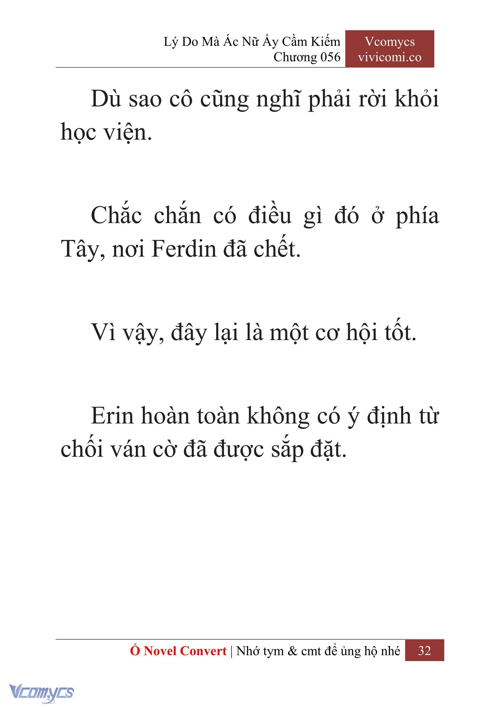 [Novel] Lý Do Mà Ác Nữ Ấy Cầm Kiếm Chapter 56 - Trang 35