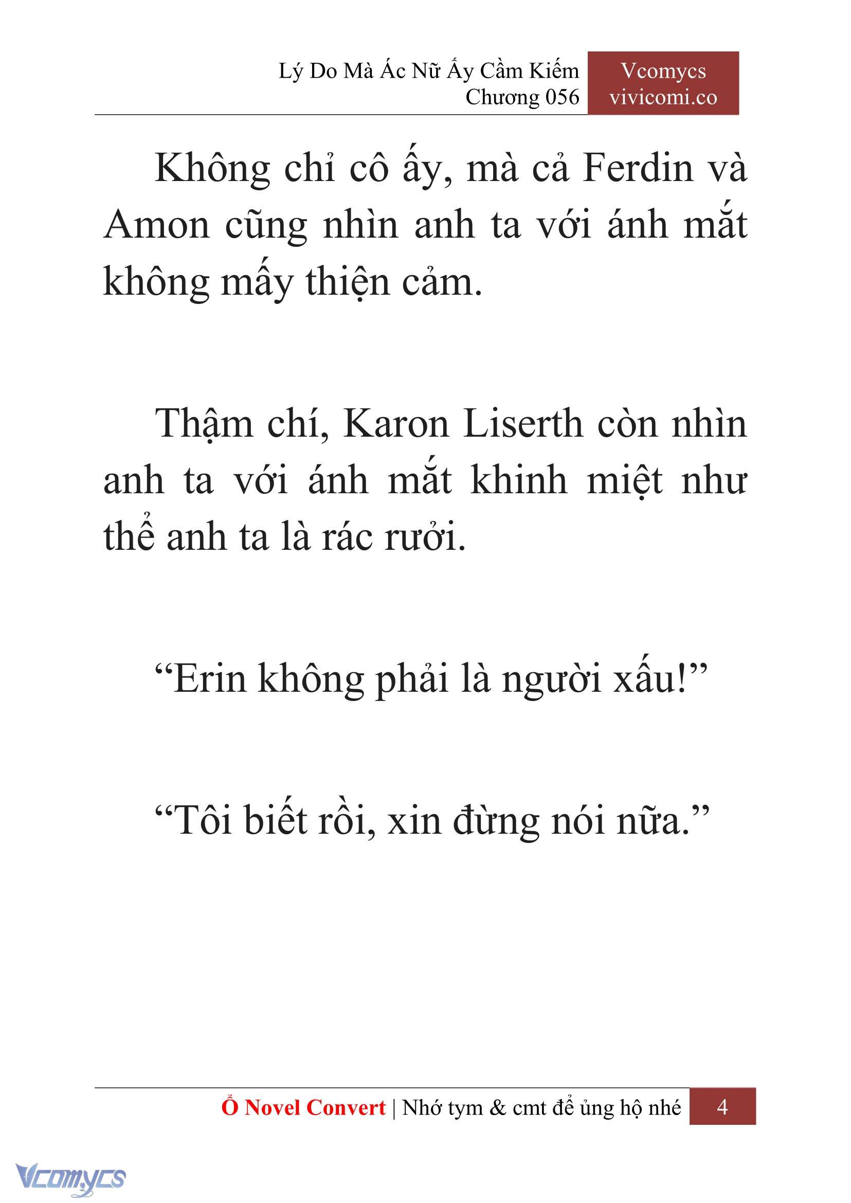 [Novel] Lý Do Mà Ác Nữ Ấy Cầm Kiếm Chapter 56 - Trang 7
