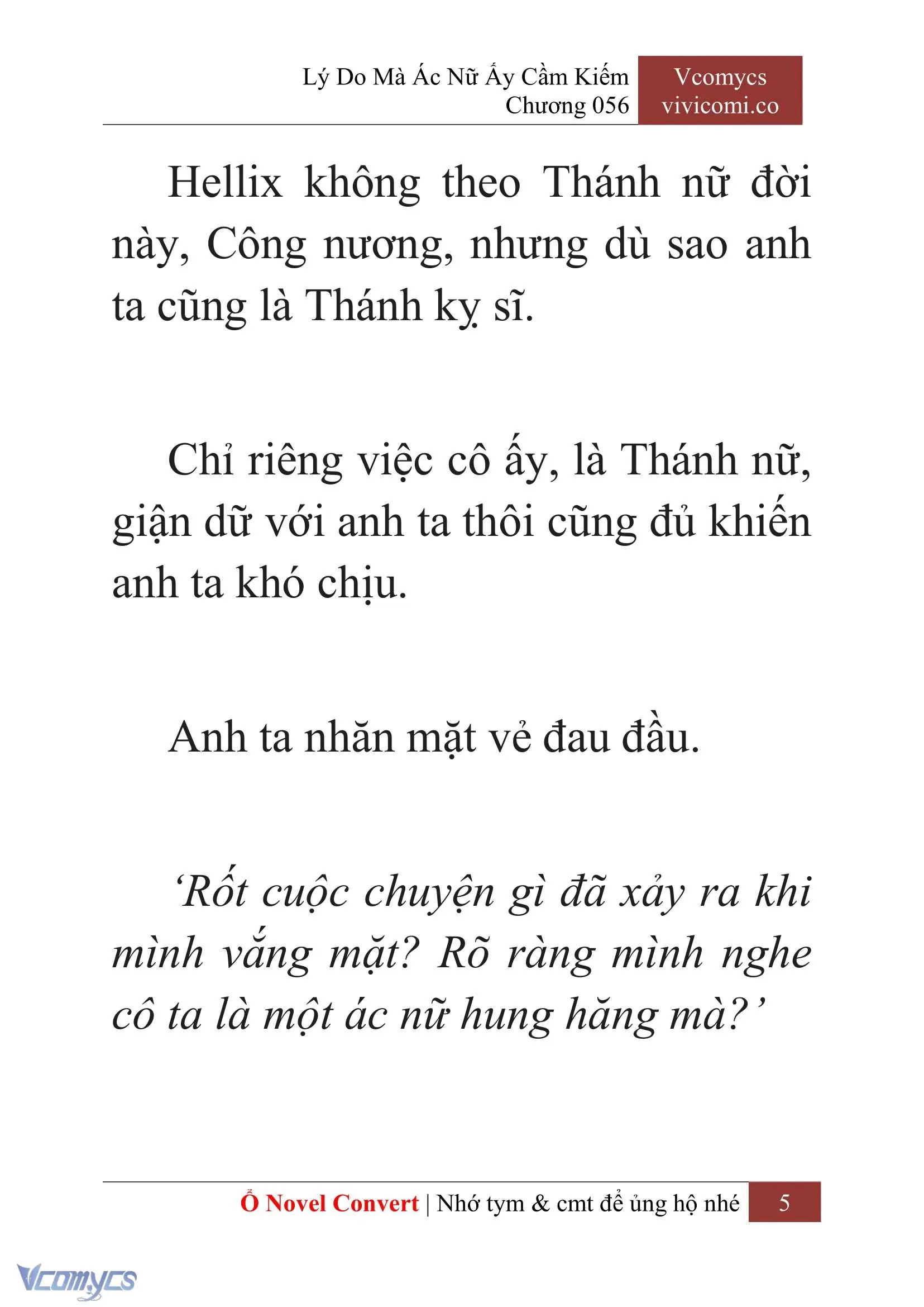 [Novel] Lý Do Mà Ác Nữ Ấy Cầm Kiếm Chapter 56 - Trang 8