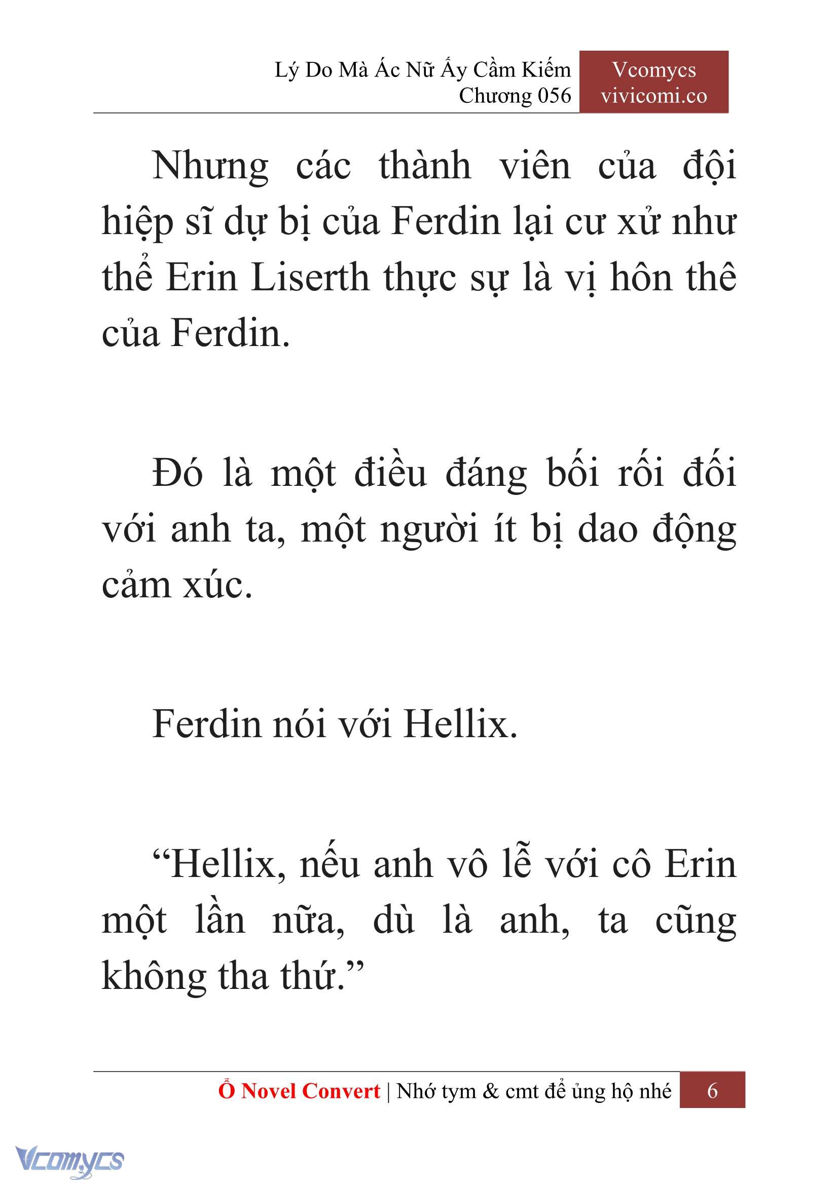 [Novel] Lý Do Mà Ác Nữ Ấy Cầm Kiếm Chapter 56 - Trang 9