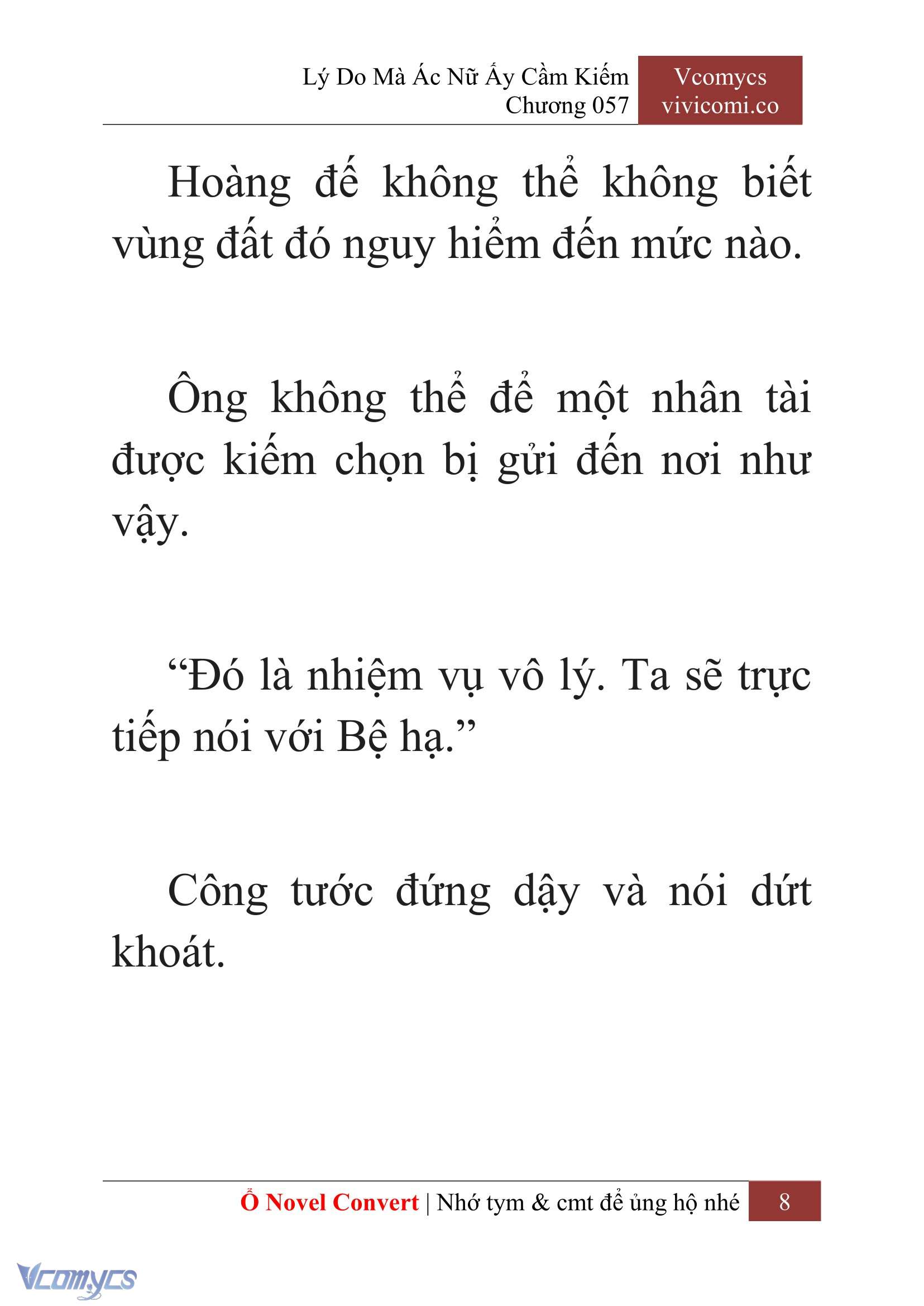 [Novel] Lý Do Mà Ác Nữ Ấy Cầm Kiếm Chapter 57 - Trang 11