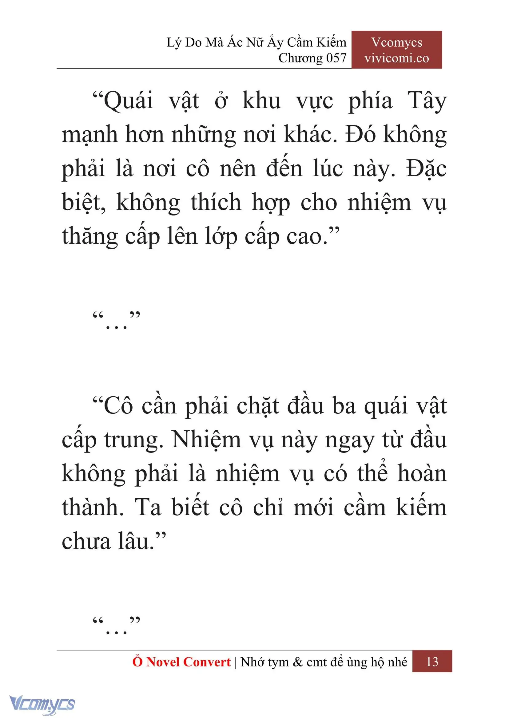 [Novel] Lý Do Mà Ác Nữ Ấy Cầm Kiếm Chapter 57 - Trang 16