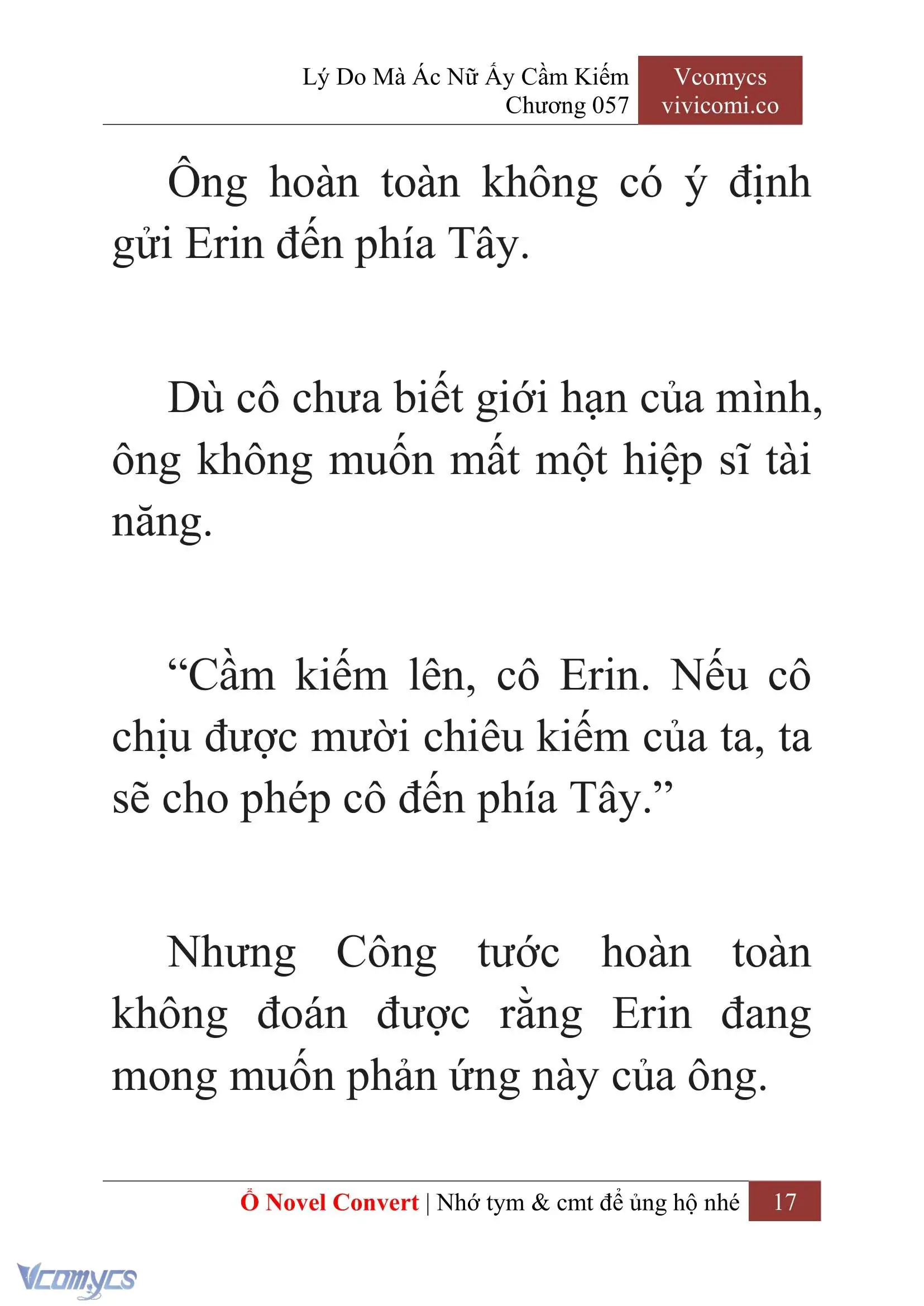 [Novel] Lý Do Mà Ác Nữ Ấy Cầm Kiếm Chapter 57 - Trang 20