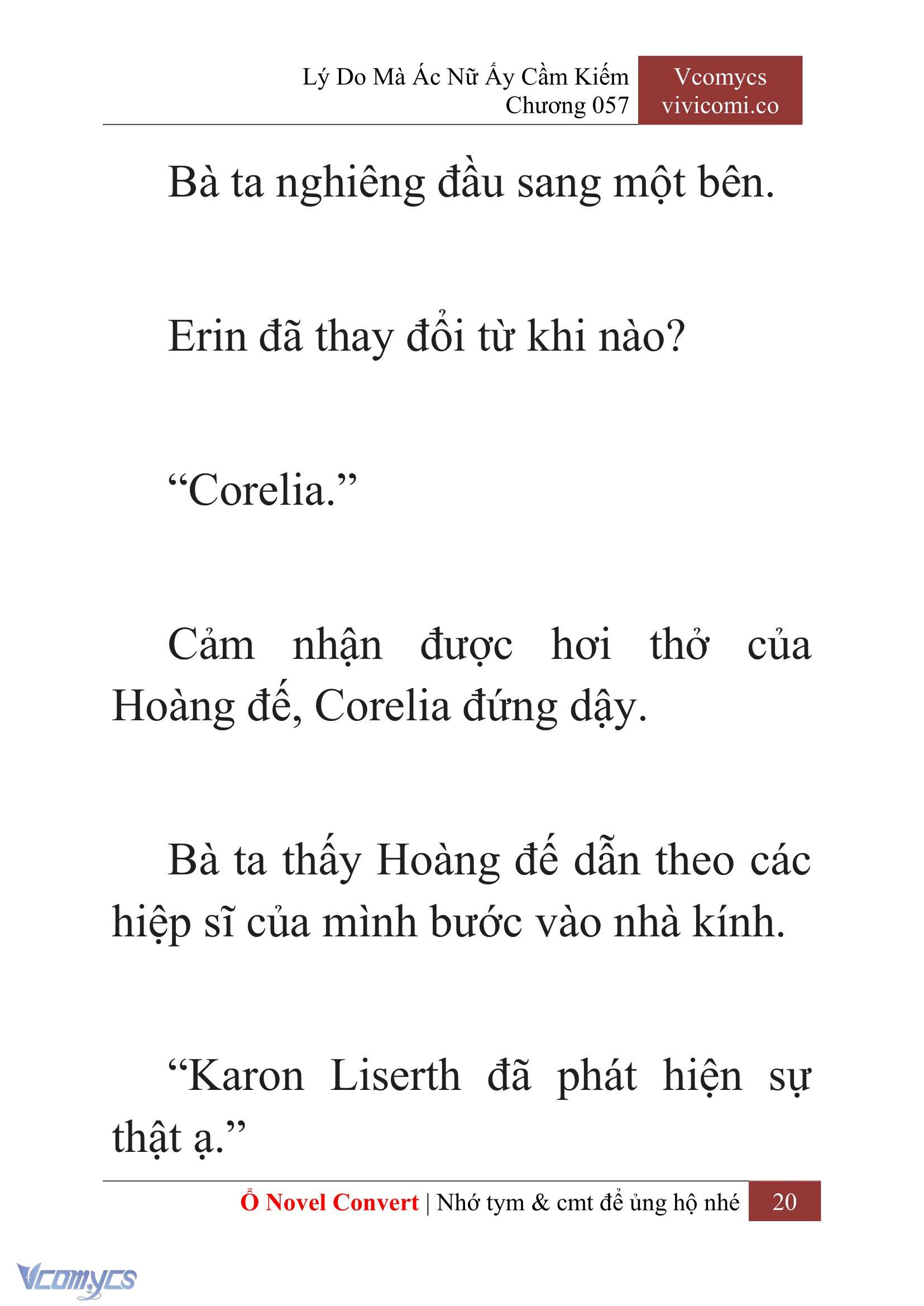 [Novel] Lý Do Mà Ác Nữ Ấy Cầm Kiếm Chapter 57 - Trang 23