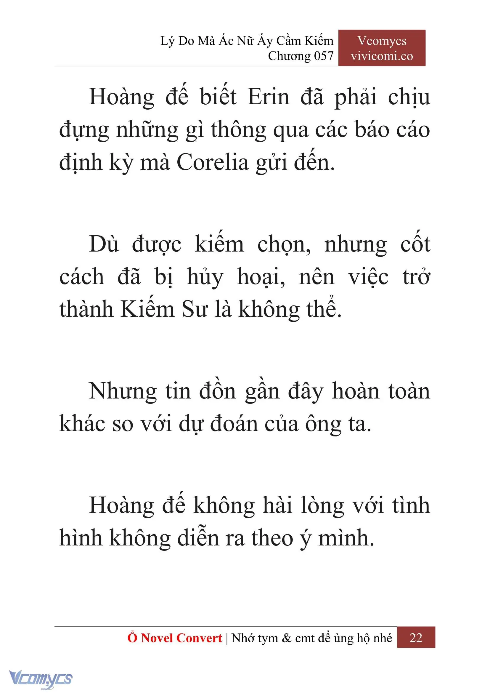 [Novel] Lý Do Mà Ác Nữ Ấy Cầm Kiếm Chapter 57 - Trang 25