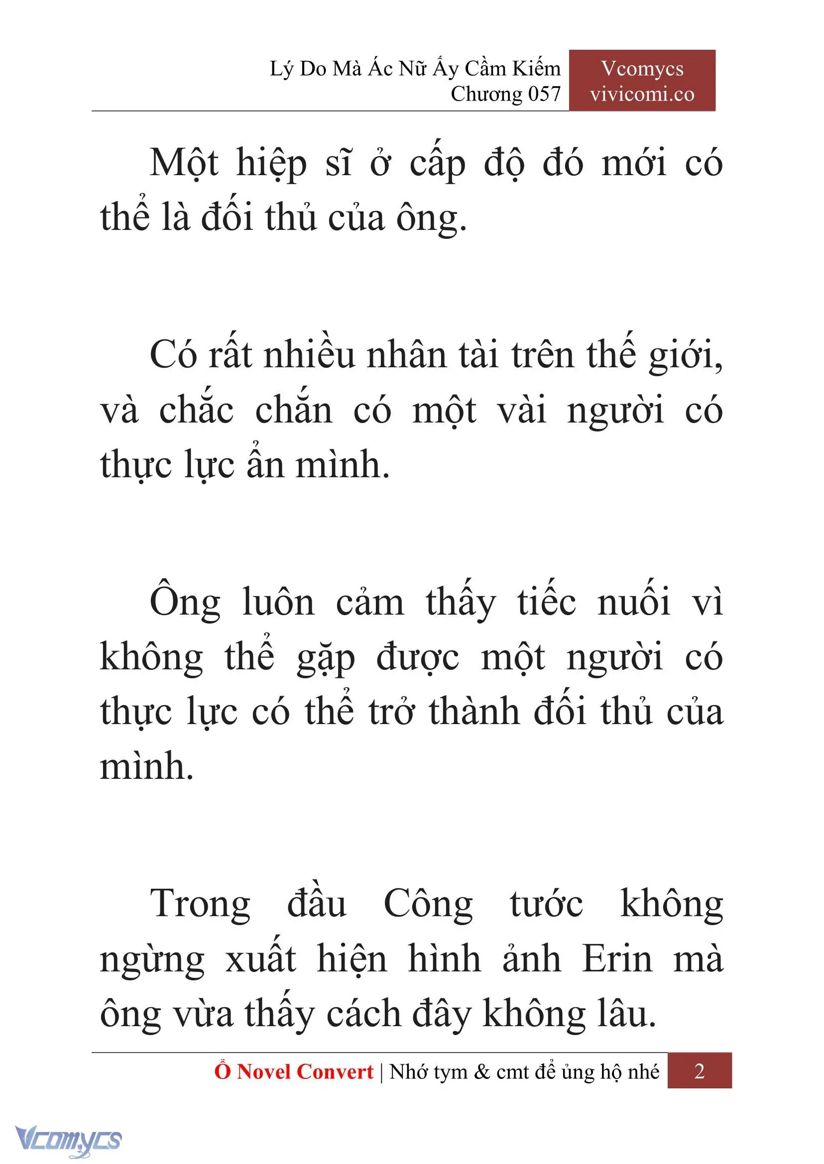 [Novel] Lý Do Mà Ác Nữ Ấy Cầm Kiếm Chapter 57 - Trang 5