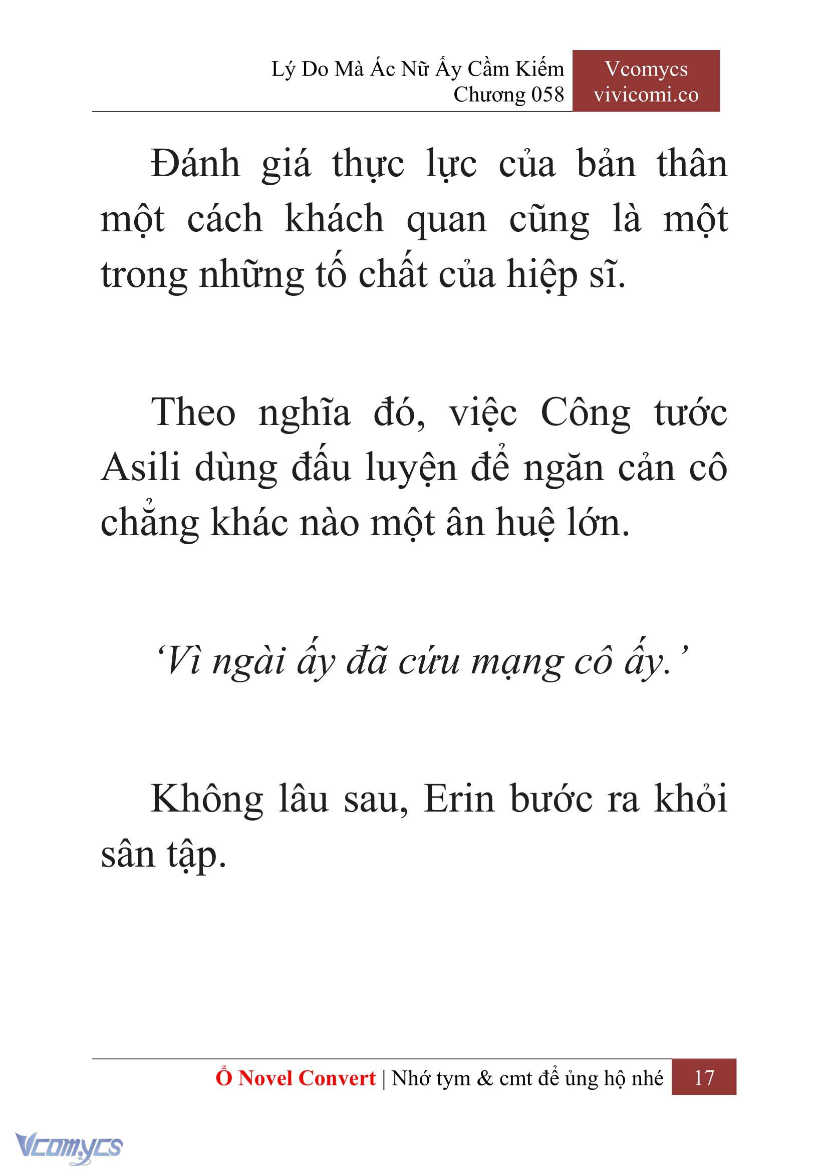 [Novel] Lý Do Mà Ác Nữ Ấy Cầm Kiếm Chapter 58 - Trang 20