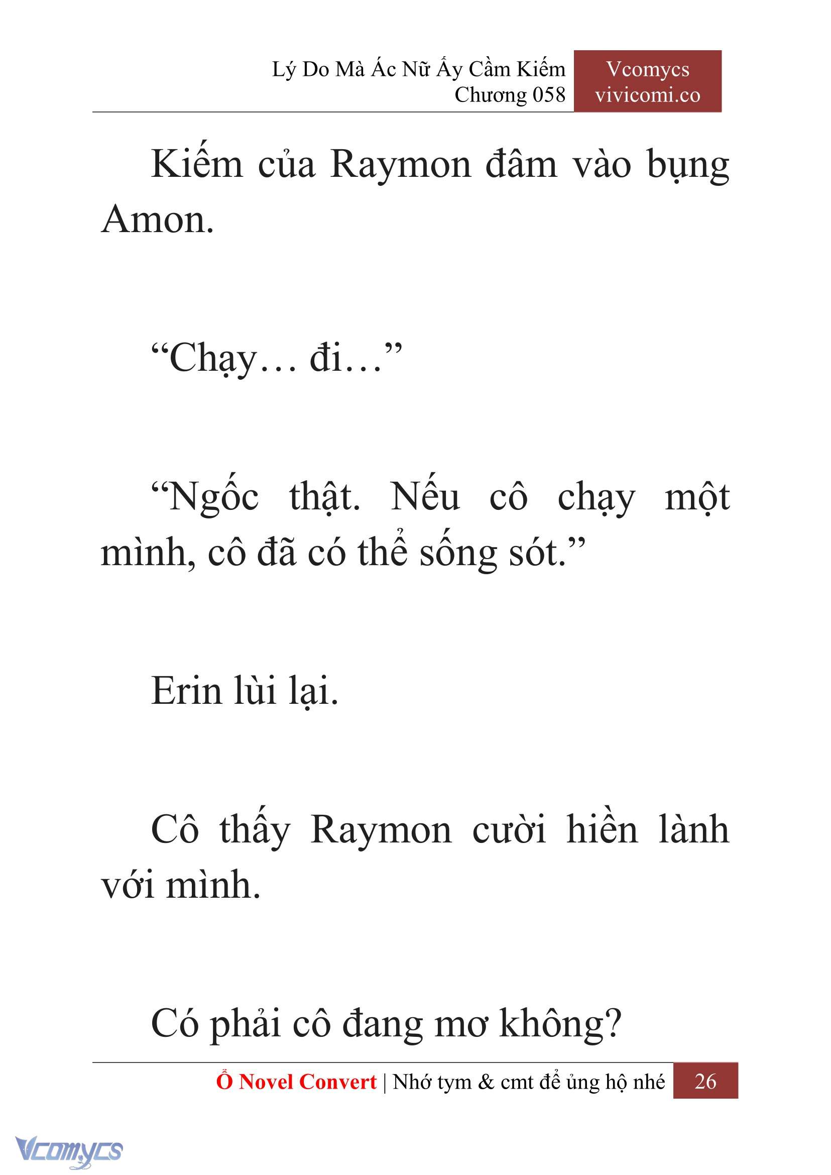 [Novel] Lý Do Mà Ác Nữ Ấy Cầm Kiếm Chapter 58 - Trang 29