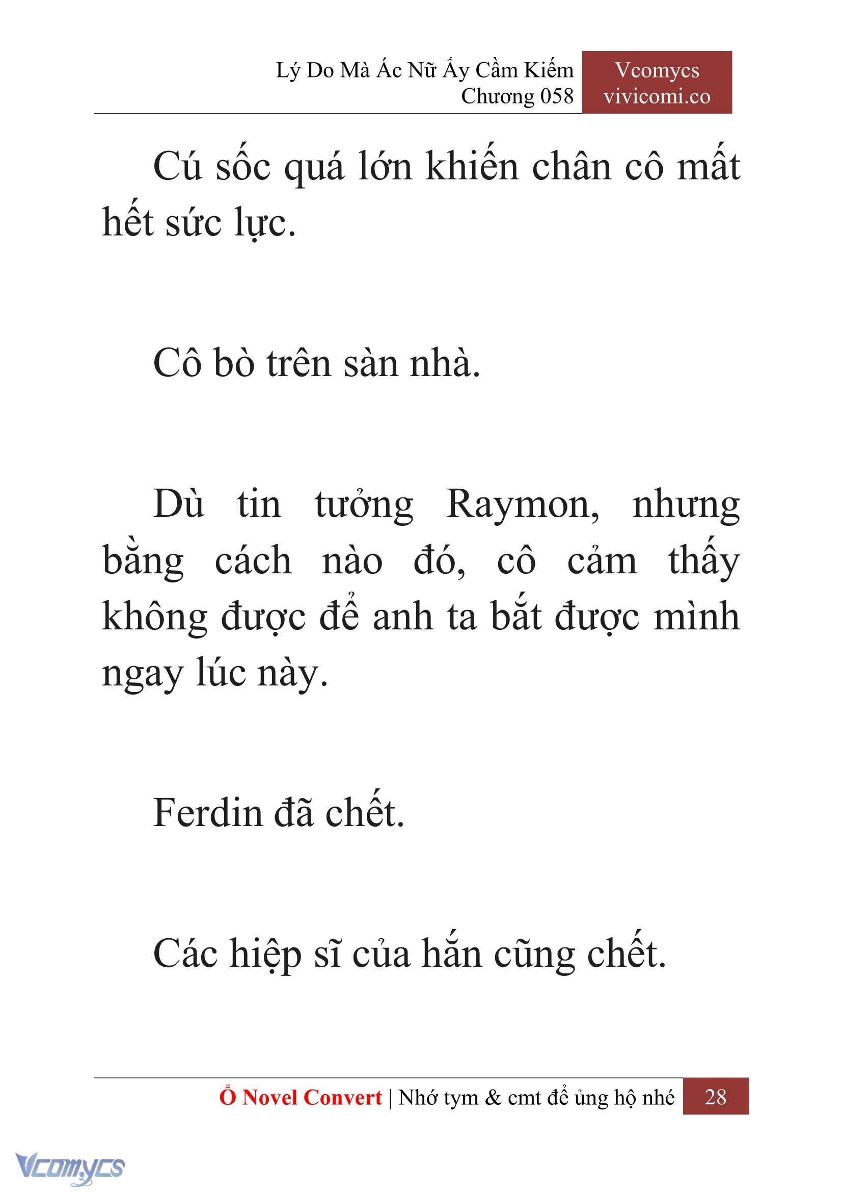[Novel] Lý Do Mà Ác Nữ Ấy Cầm Kiếm Chapter 58 - Trang 31