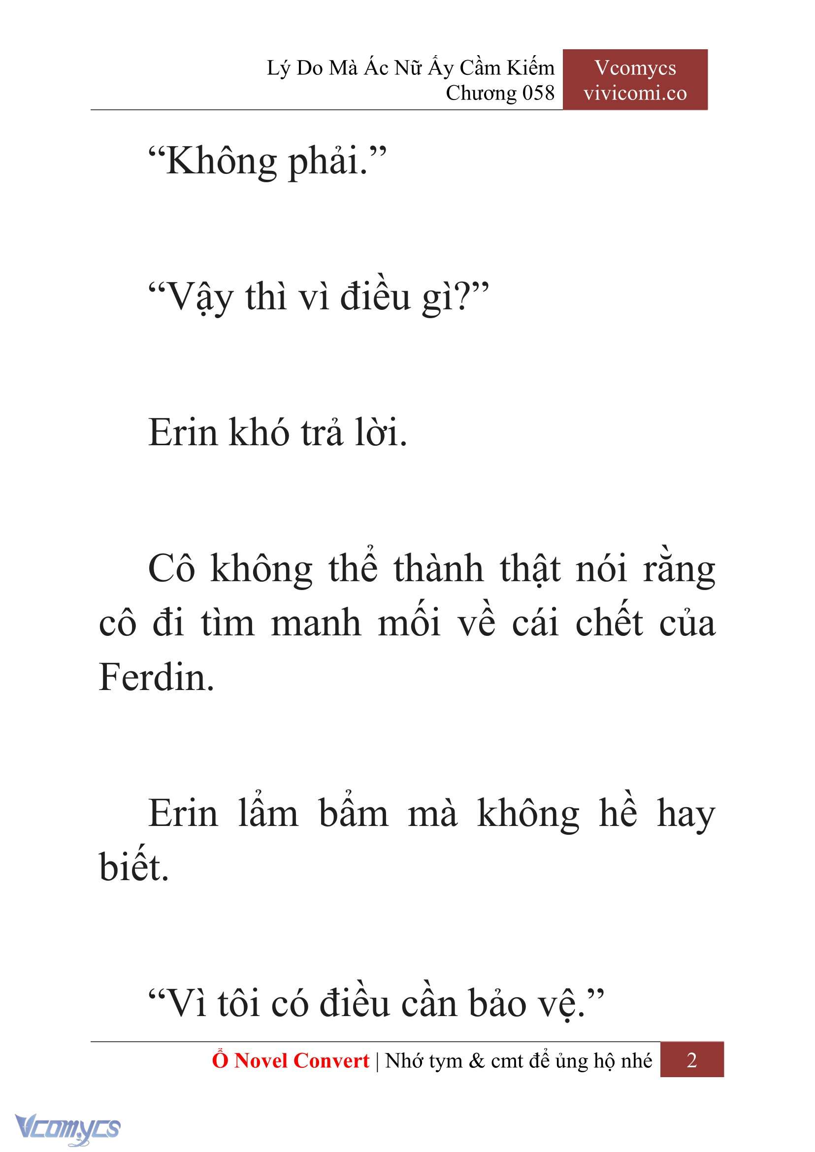 [Novel] Lý Do Mà Ác Nữ Ấy Cầm Kiếm Chapter 58 - Trang 5