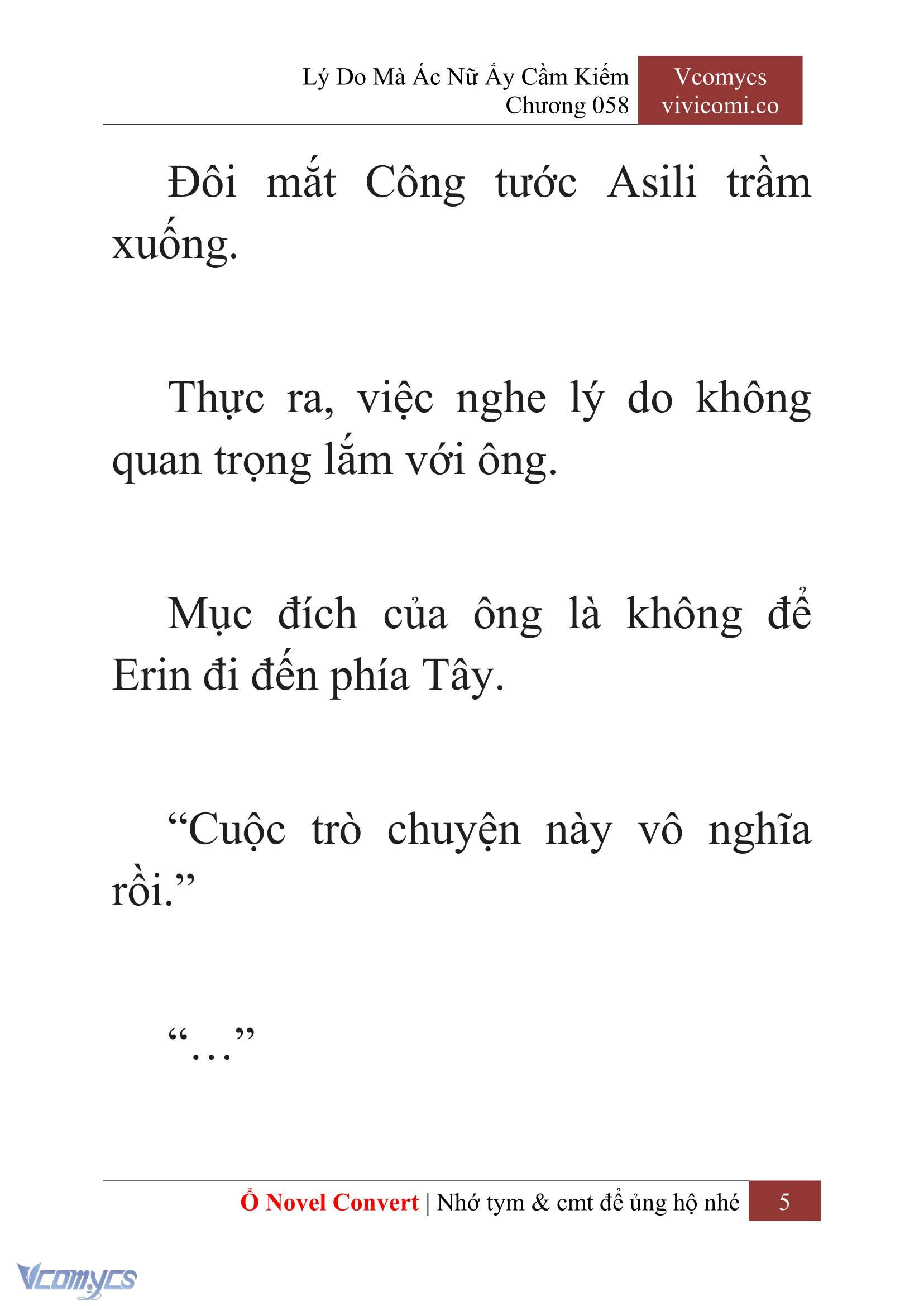 [Novel] Lý Do Mà Ác Nữ Ấy Cầm Kiếm Chapter 58 - Trang 8