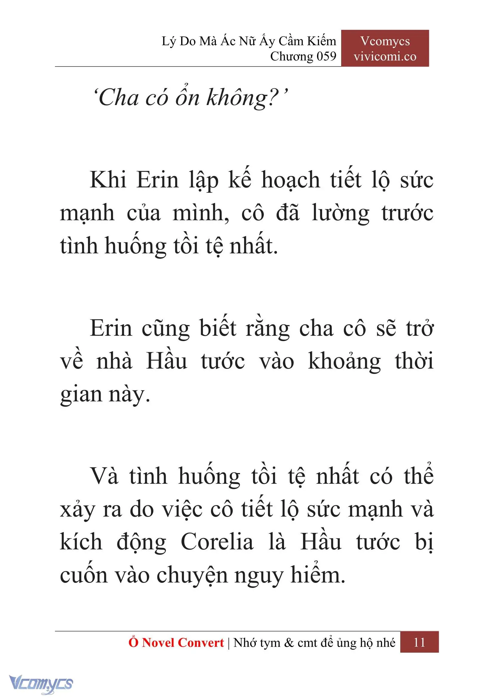 [Novel] Lý Do Mà Ác Nữ Ấy Cầm Kiếm Chapter 59 - Trang 14