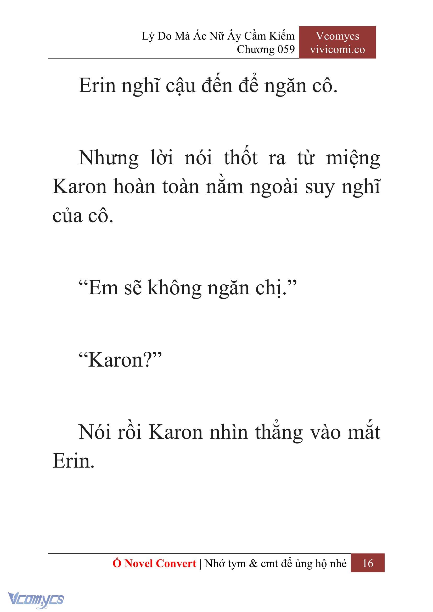 [Novel] Lý Do Mà Ác Nữ Ấy Cầm Kiếm Chapter 59 - Trang 19