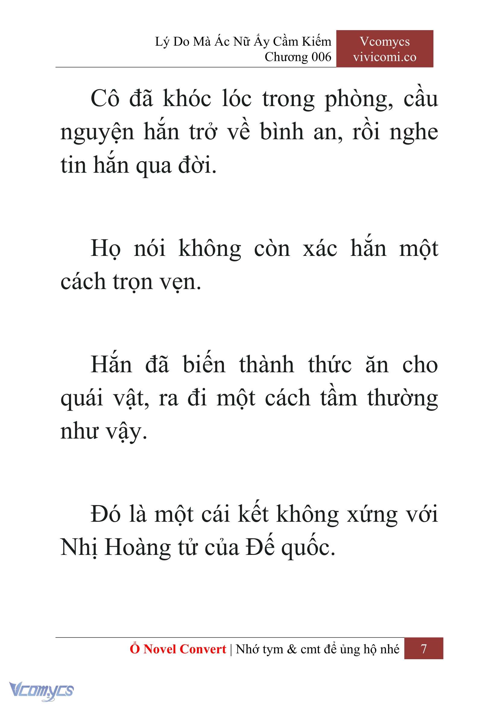 [Novel] Lý Do Mà Ác Nữ Ấy Cầm Kiếm Chapter 6 - Trang 10