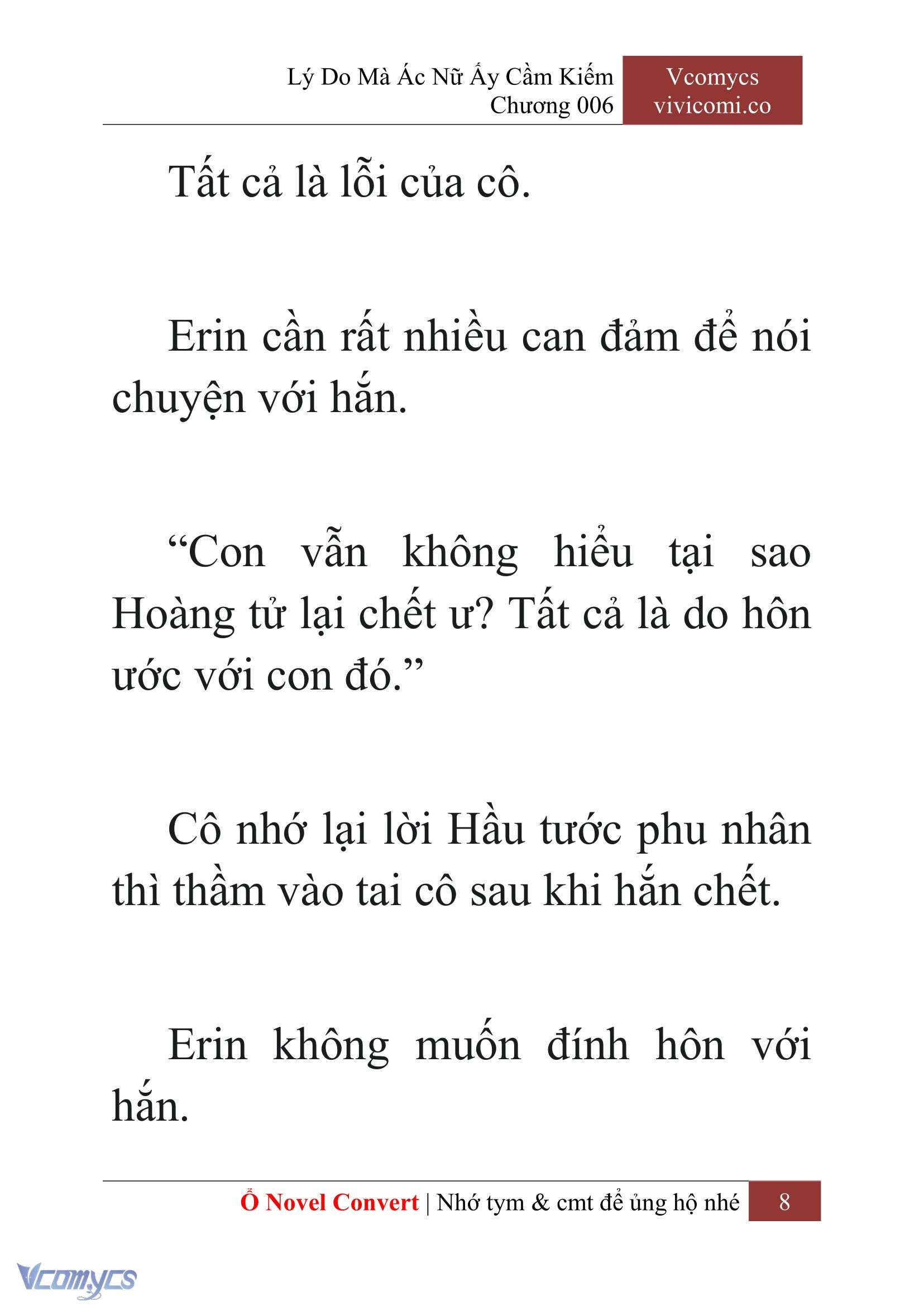 [Novel] Lý Do Mà Ác Nữ Ấy Cầm Kiếm Chapter 6 - Trang 11