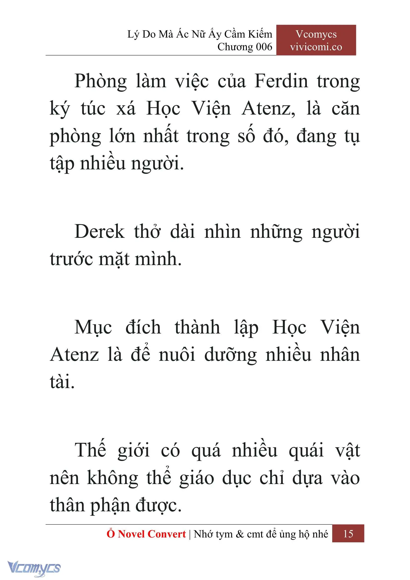 [Novel] Lý Do Mà Ác Nữ Ấy Cầm Kiếm Chapter 6 - Trang 18