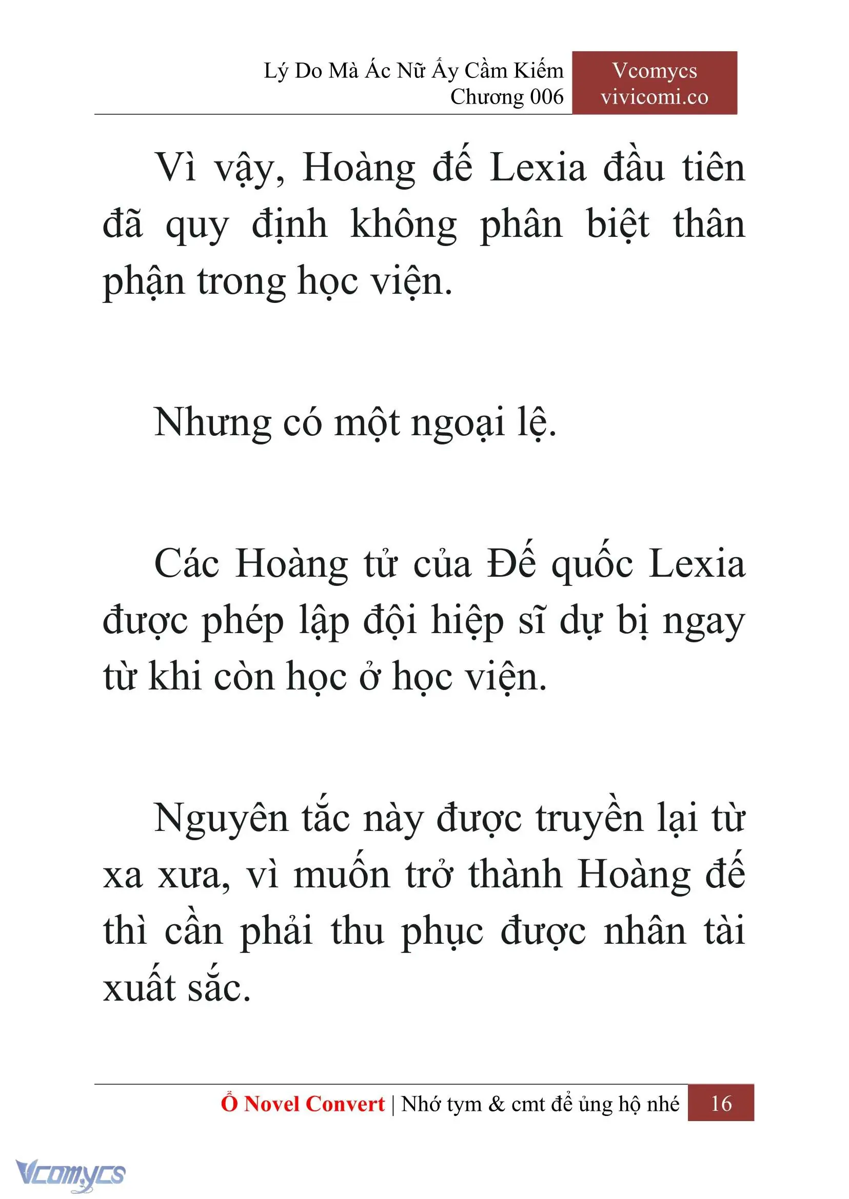 [Novel] Lý Do Mà Ác Nữ Ấy Cầm Kiếm Chapter 6 - Trang 19