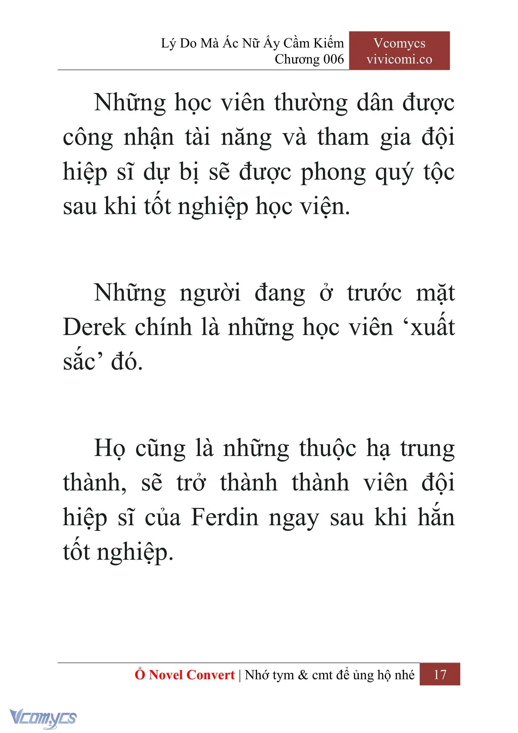[Novel] Lý Do Mà Ác Nữ Ấy Cầm Kiếm Chapter 6 - Trang 20