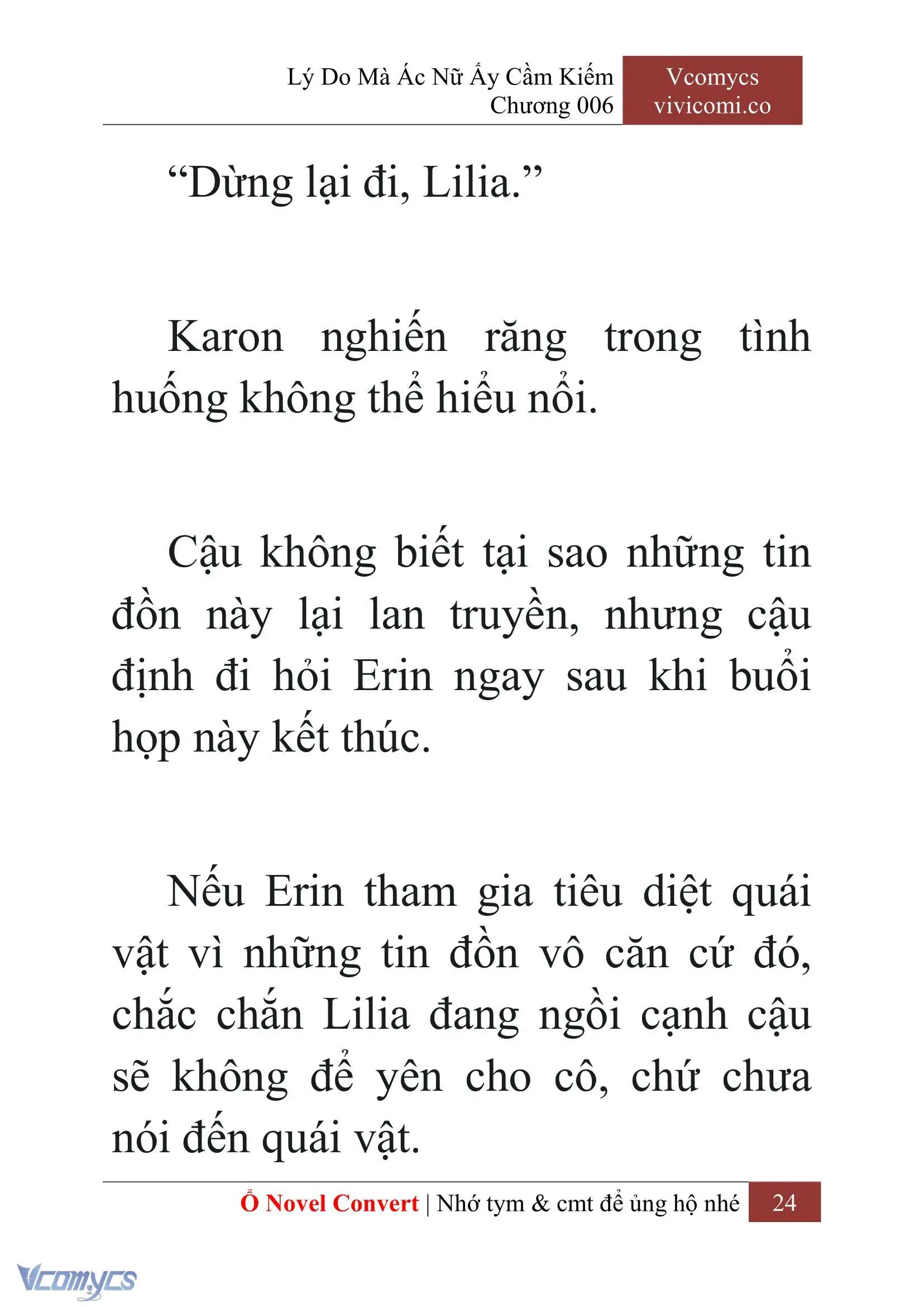 [Novel] Lý Do Mà Ác Nữ Ấy Cầm Kiếm Chapter 6 - Trang 27