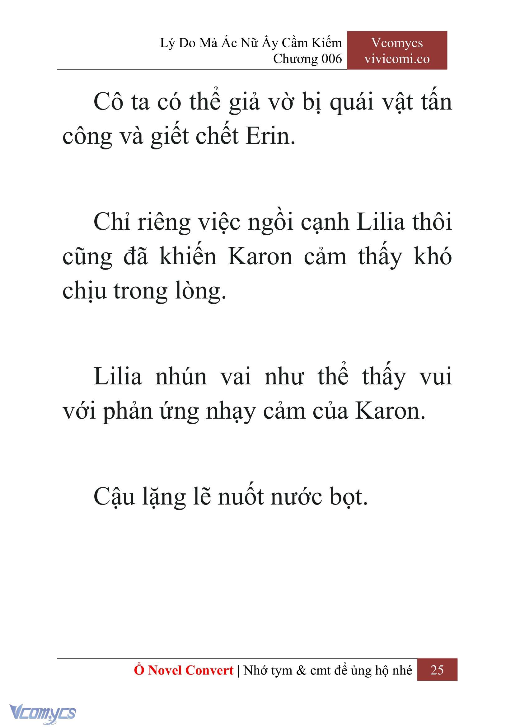 [Novel] Lý Do Mà Ác Nữ Ấy Cầm Kiếm Chapter 6 - Trang 28