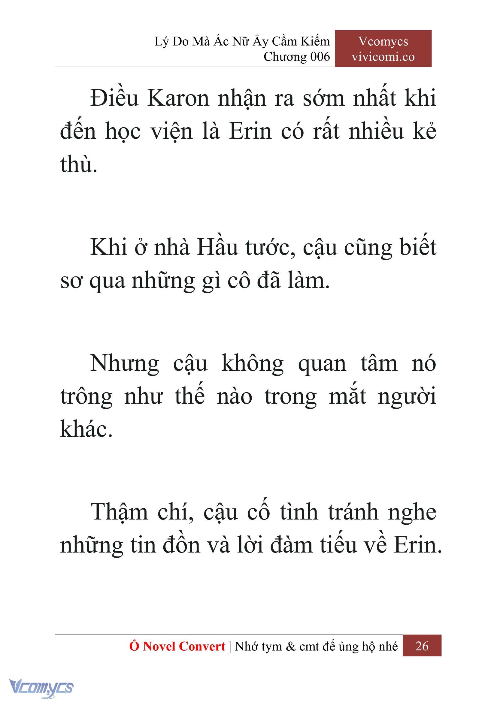 [Novel] Lý Do Mà Ác Nữ Ấy Cầm Kiếm Chapter 6 - Trang 29