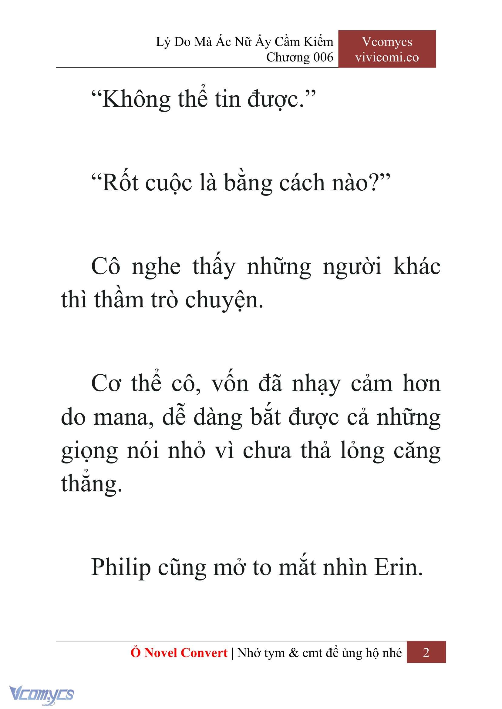 [Novel] Lý Do Mà Ác Nữ Ấy Cầm Kiếm Chapter 6 - Trang 5