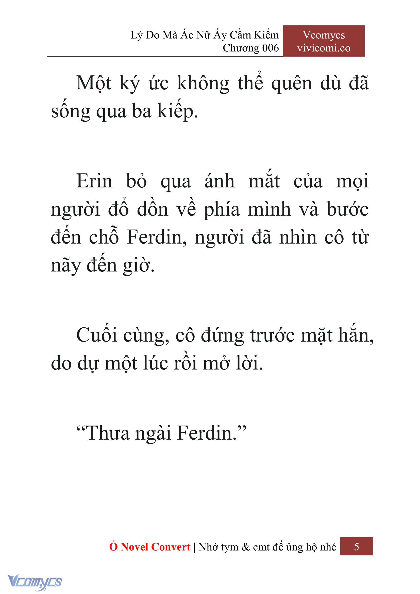 [Novel] Lý Do Mà Ác Nữ Ấy Cầm Kiếm Chapter 6 - Trang 8
