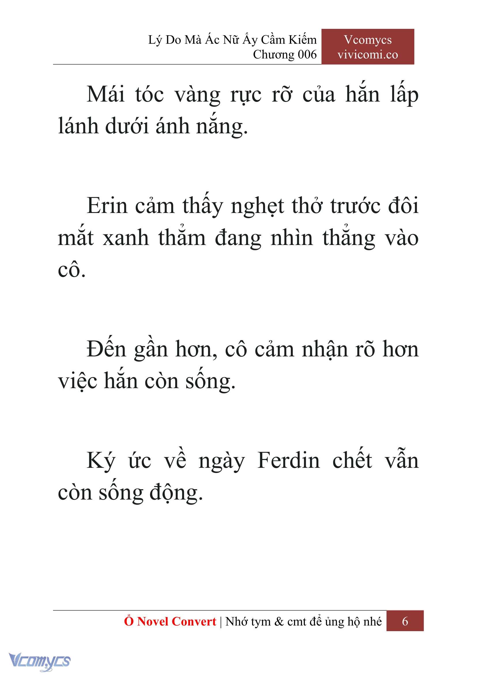 [Novel] Lý Do Mà Ác Nữ Ấy Cầm Kiếm Chapter 6 - Trang 9