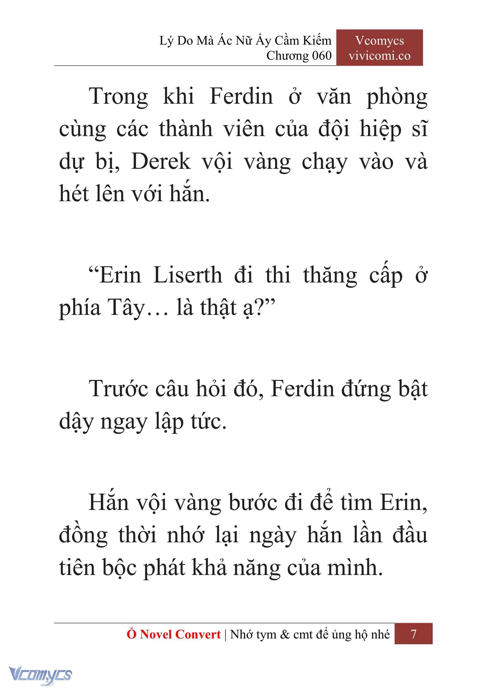 [Novel] Lý Do Mà Ác Nữ Ấy Cầm Kiếm Chapter 60 - Trang 10