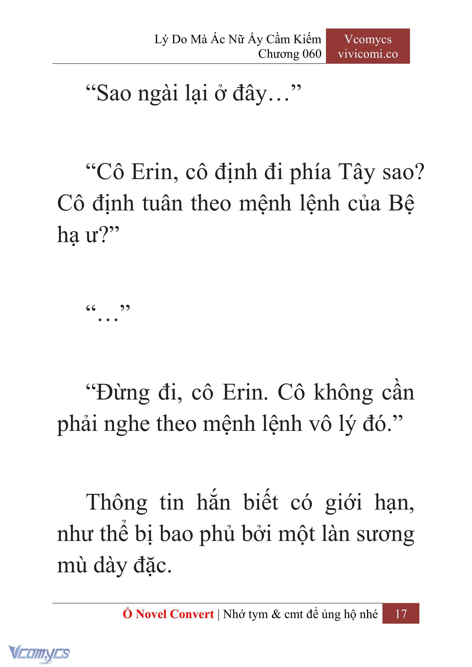 [Novel] Lý Do Mà Ác Nữ Ấy Cầm Kiếm Chapter 60 - Trang 20