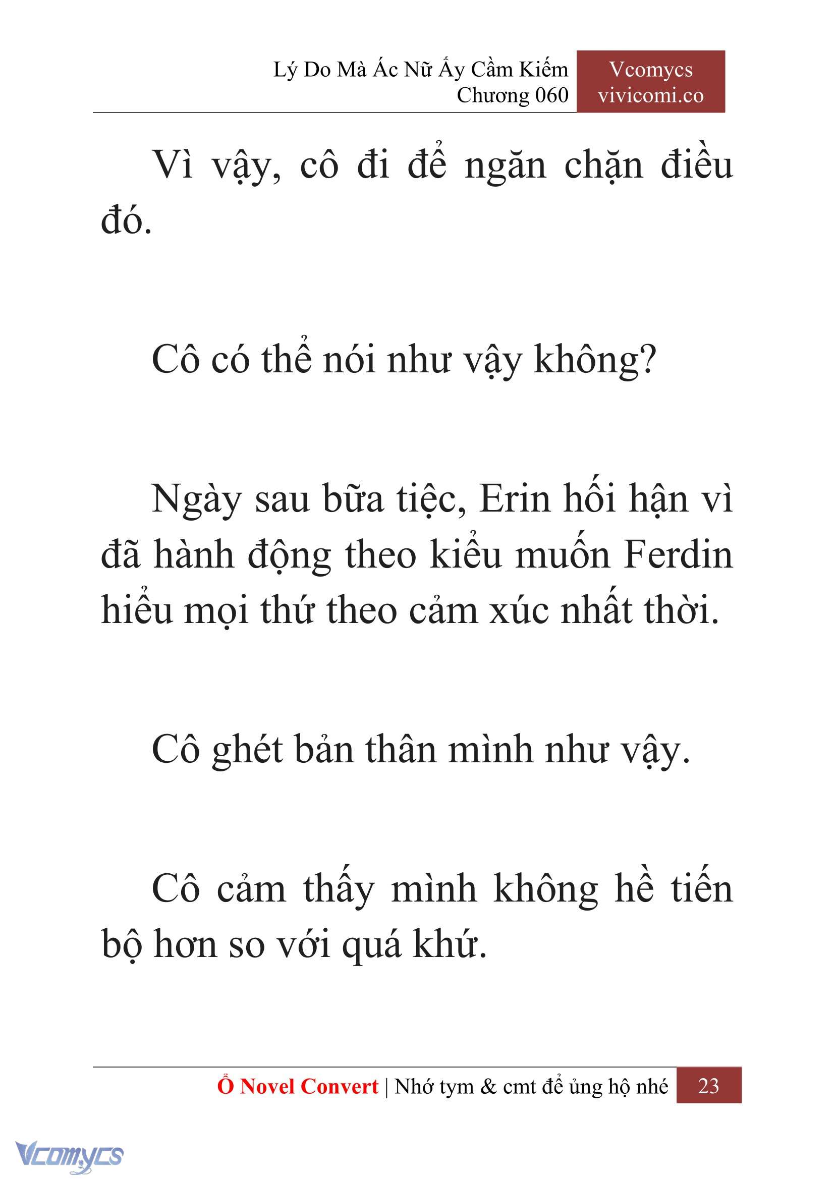 [Novel] Lý Do Mà Ác Nữ Ấy Cầm Kiếm Chapter 60 - Trang 26