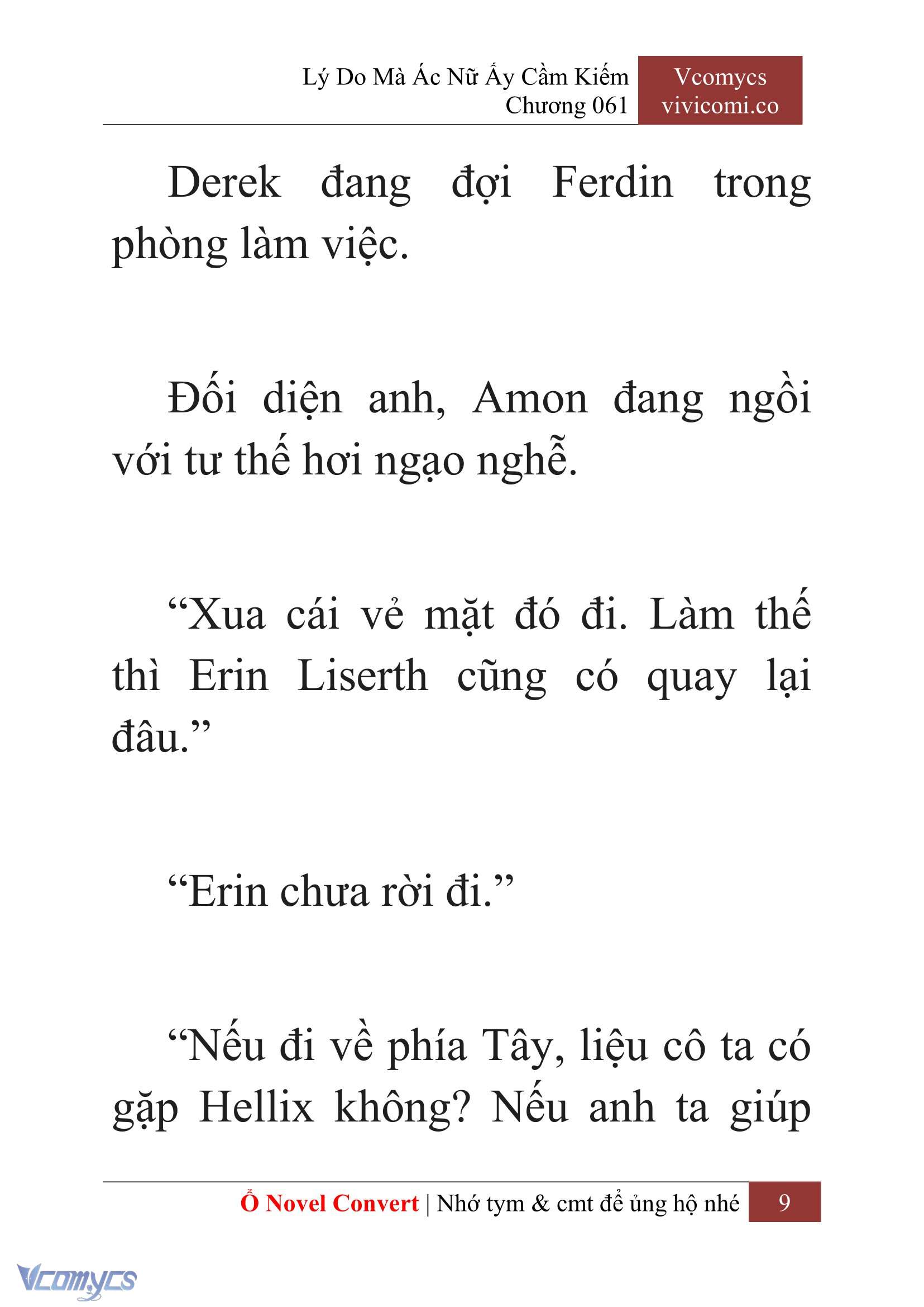 [Novel] Lý Do Mà Ác Nữ Ấy Cầm Kiếm Chapter 61 - Trang 12