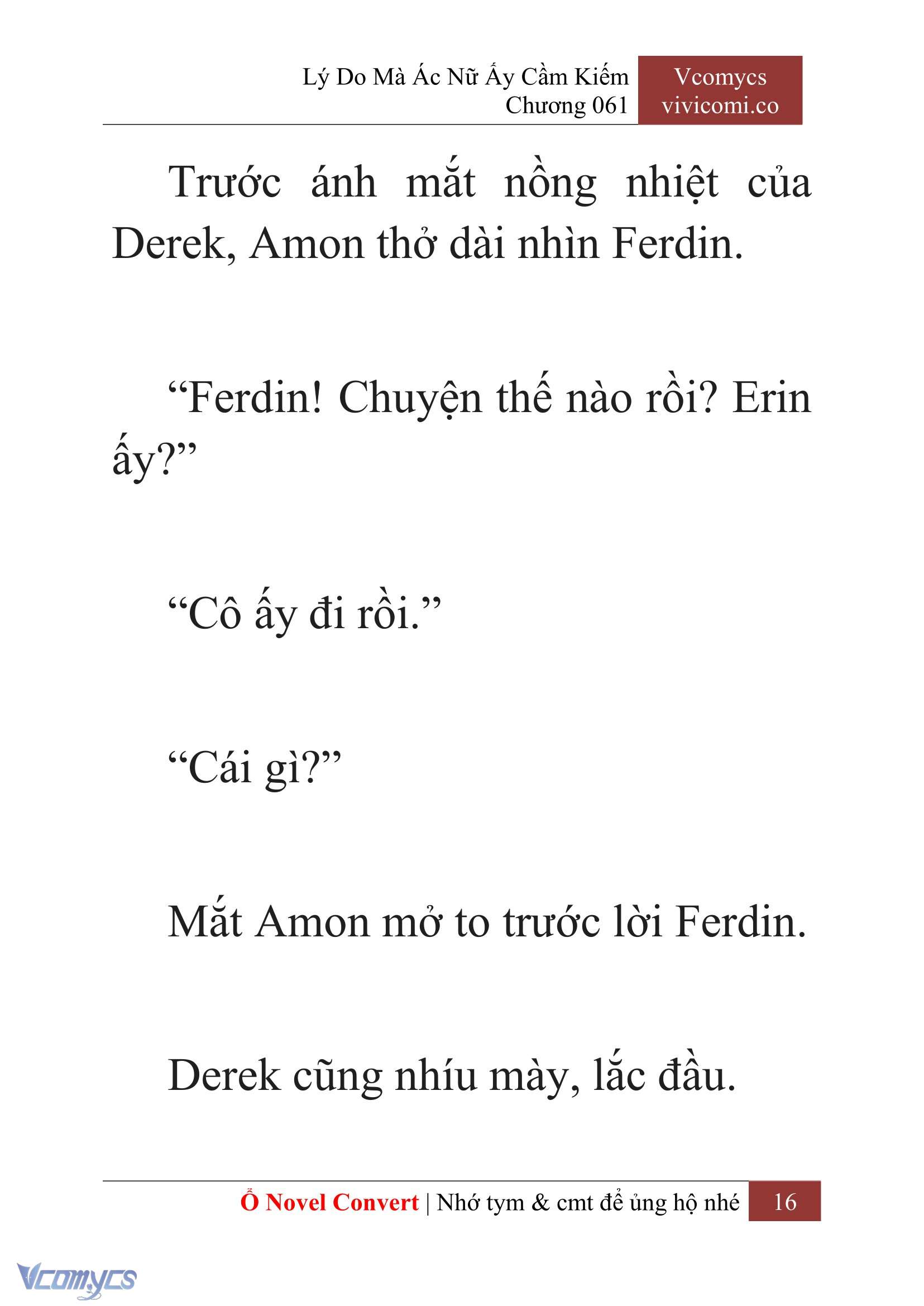 [Novel] Lý Do Mà Ác Nữ Ấy Cầm Kiếm Chapter 61 - Trang 19