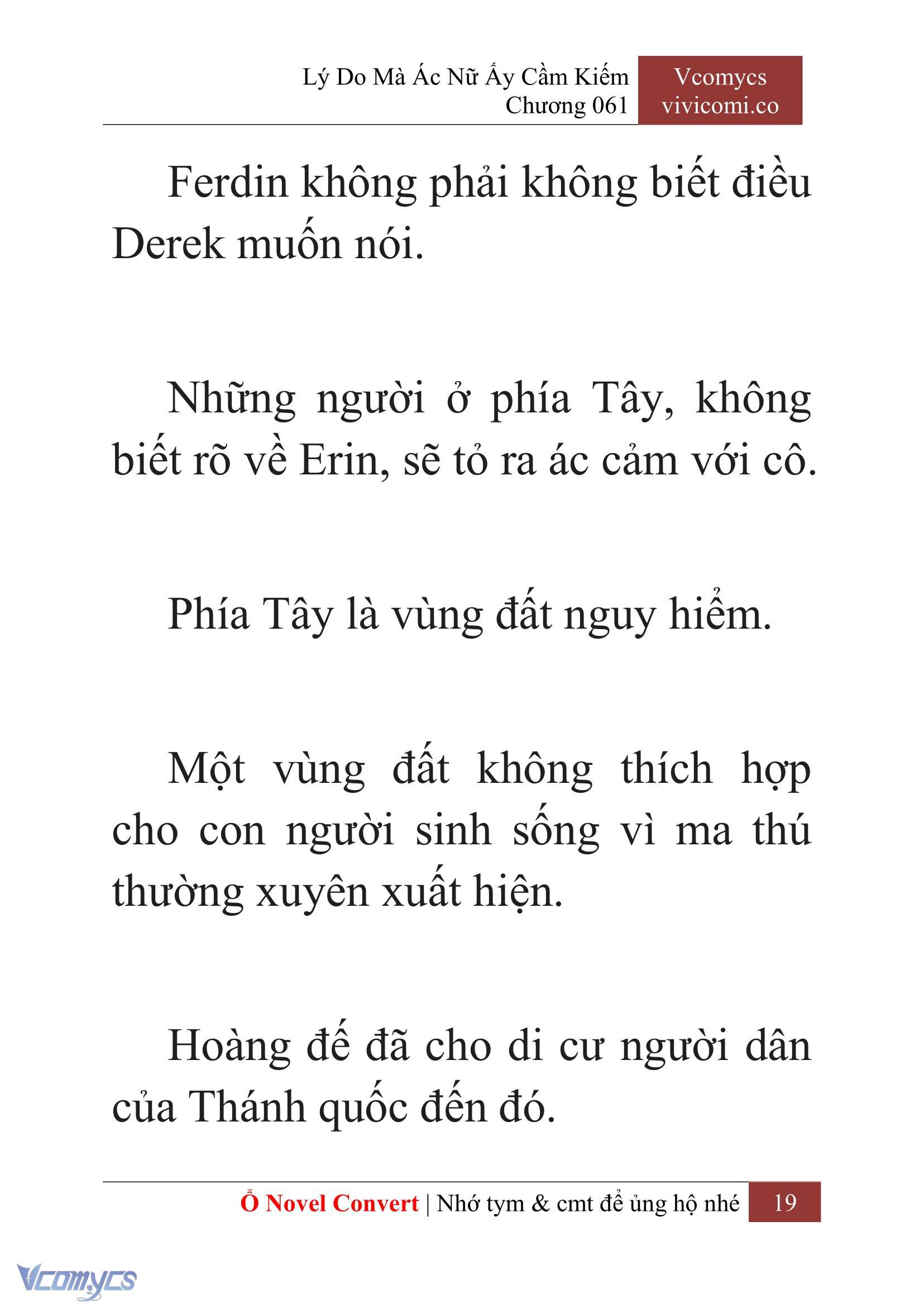 [Novel] Lý Do Mà Ác Nữ Ấy Cầm Kiếm Chapter 61 - Trang 22