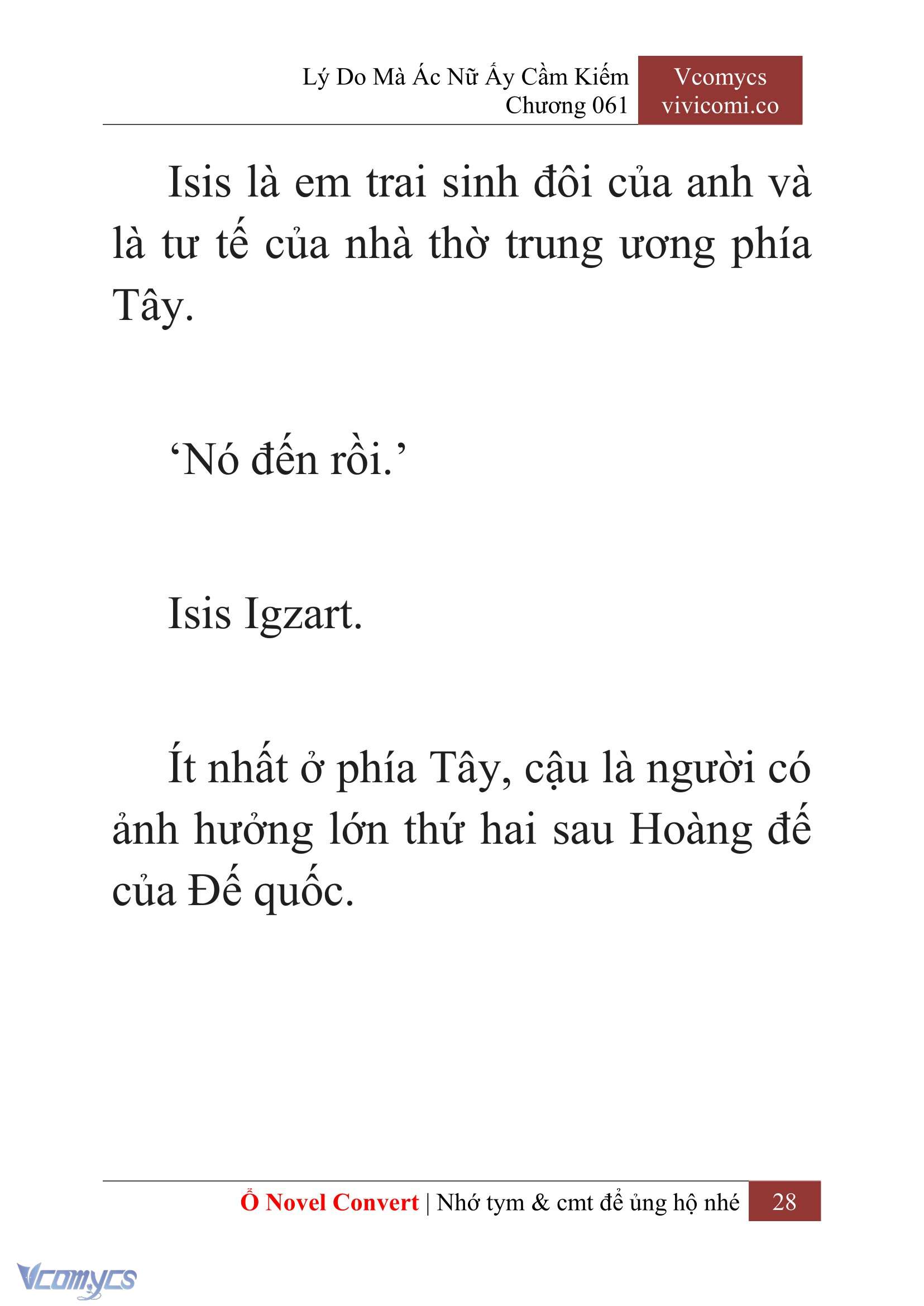 [Novel] Lý Do Mà Ác Nữ Ấy Cầm Kiếm Chapter 61 - Trang 31