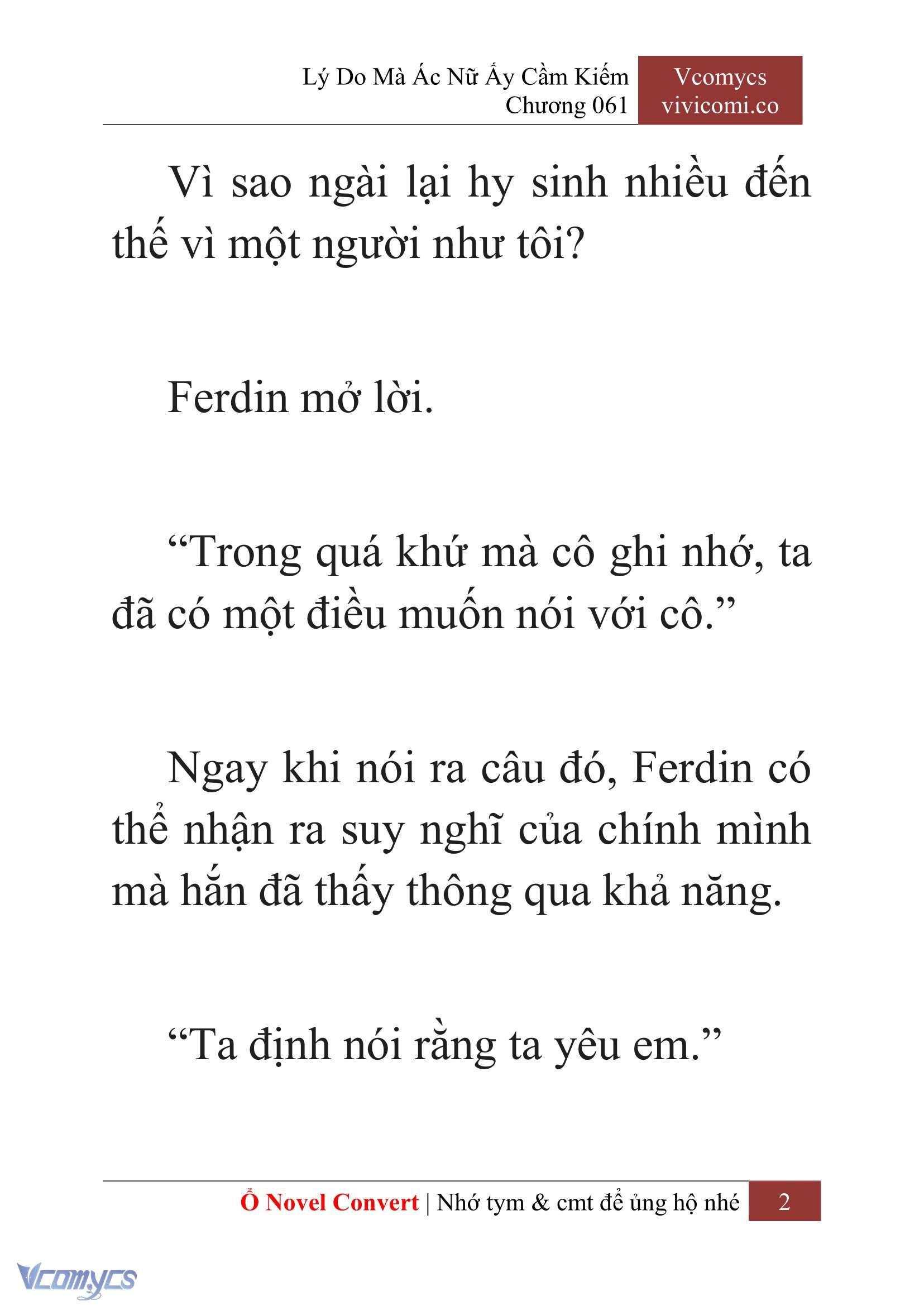 [Novel] Lý Do Mà Ác Nữ Ấy Cầm Kiếm Chapter 61 - Trang 5