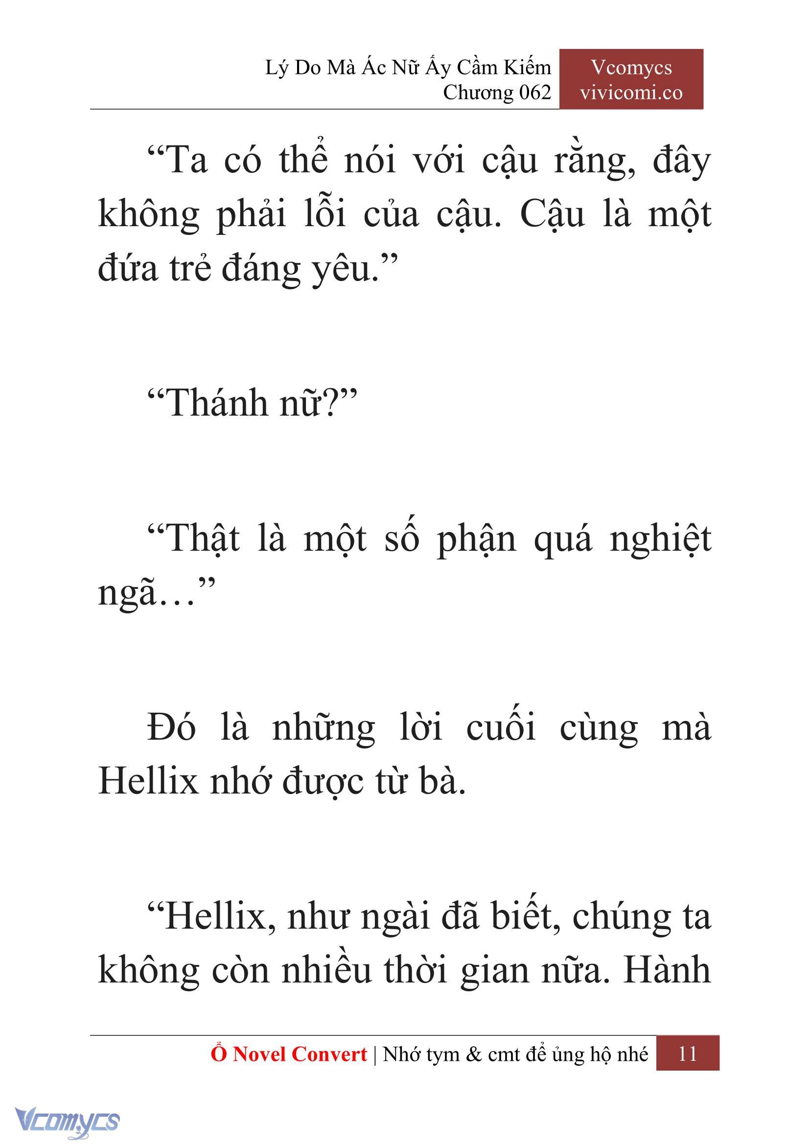 [Novel] Lý Do Mà Ác Nữ Ấy Cầm Kiếm Chapter 62 - Trang 14