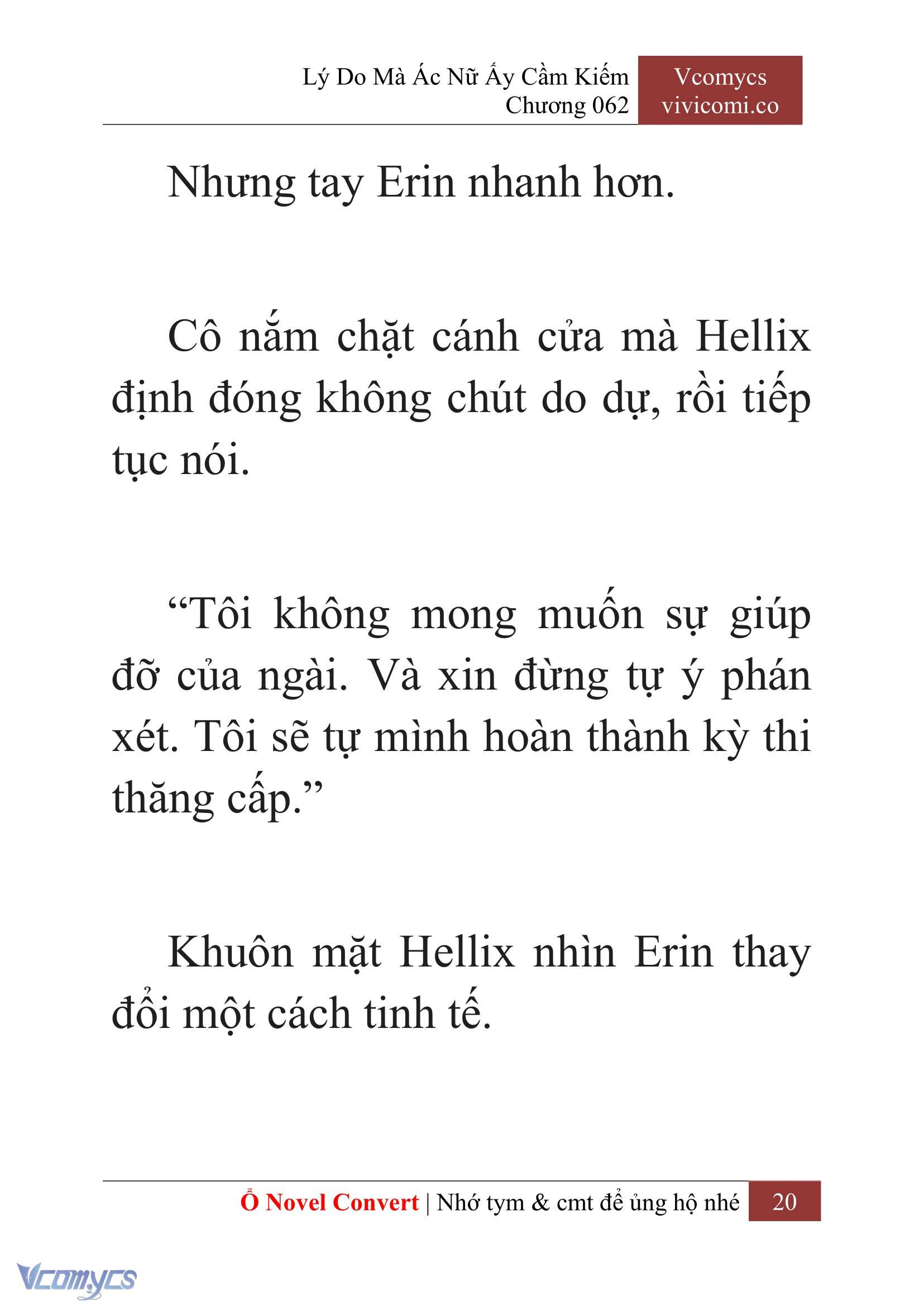 [Novel] Lý Do Mà Ác Nữ Ấy Cầm Kiếm Chapter 62 - Trang 23
