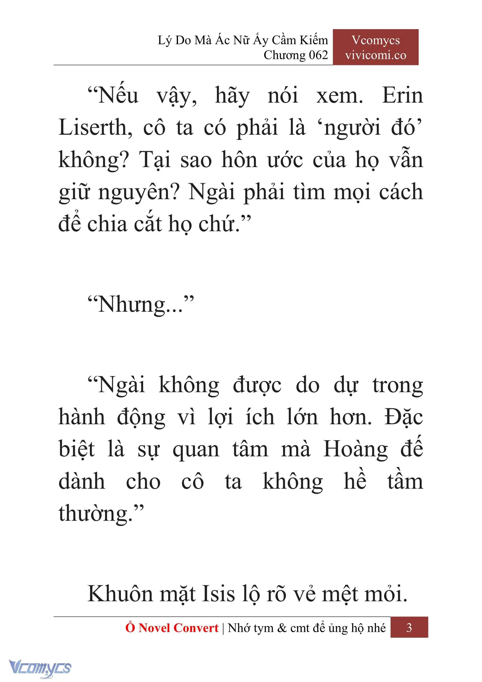 [Novel] Lý Do Mà Ác Nữ Ấy Cầm Kiếm Chapter 62 - Trang 6