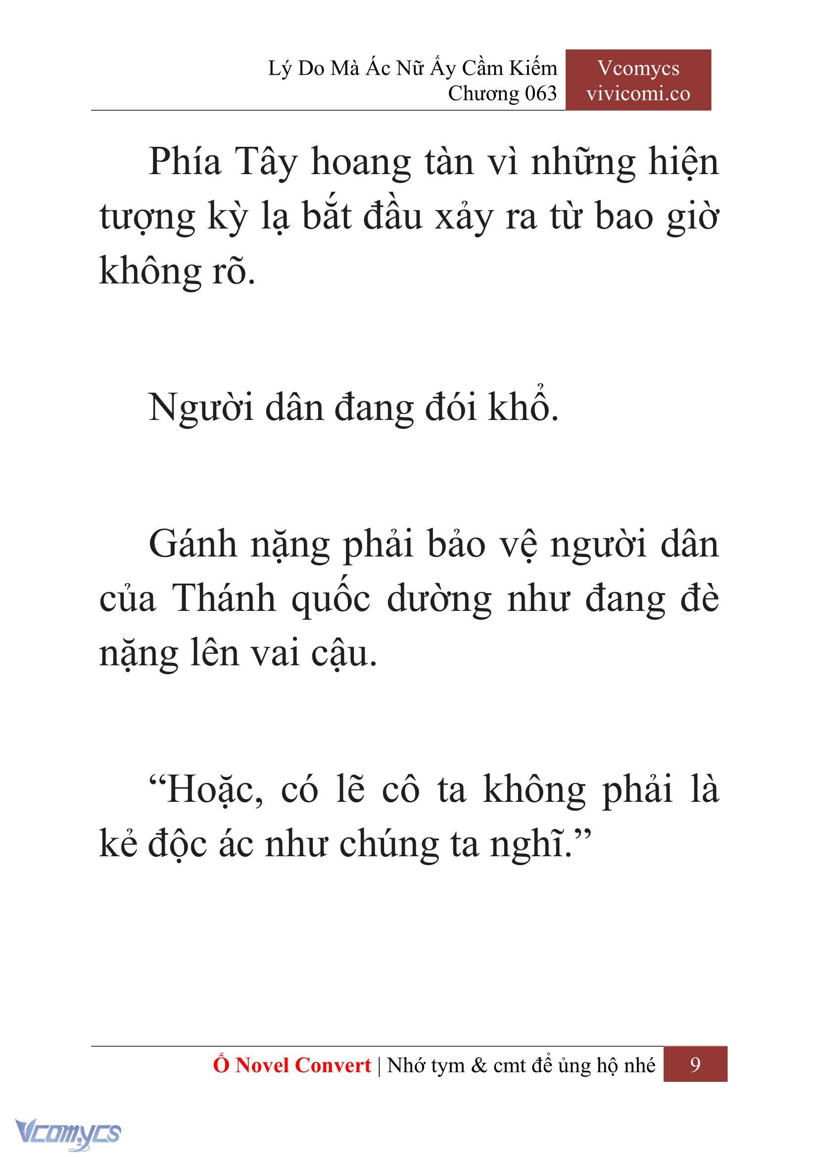 [Novel] Lý Do Mà Ác Nữ Ấy Cầm Kiếm Chapter 63 - Trang 12