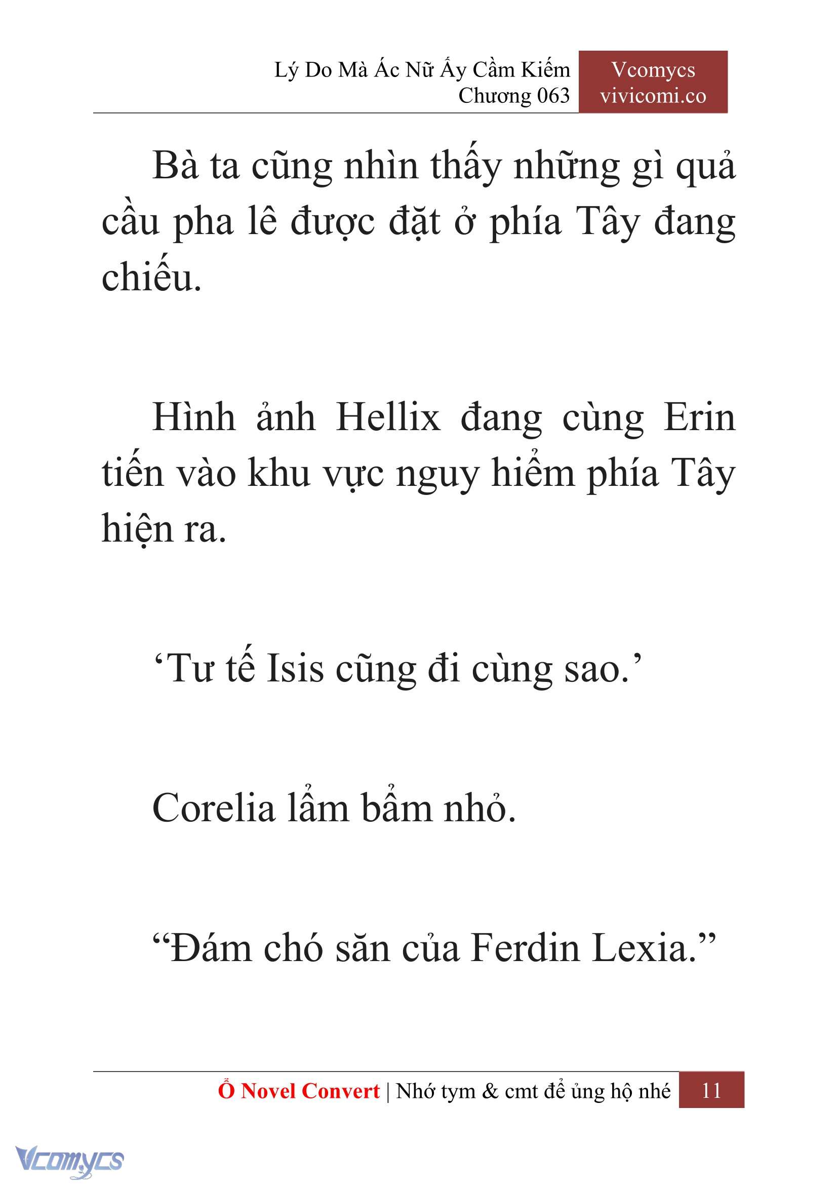[Novel] Lý Do Mà Ác Nữ Ấy Cầm Kiếm Chapter 63 - Trang 14