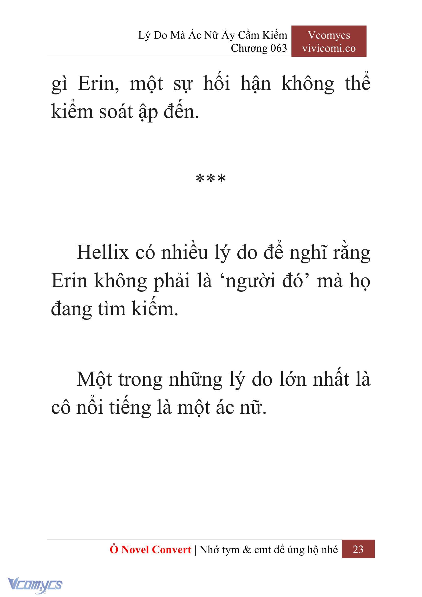 [Novel] Lý Do Mà Ác Nữ Ấy Cầm Kiếm Chapter 63 - Trang 26