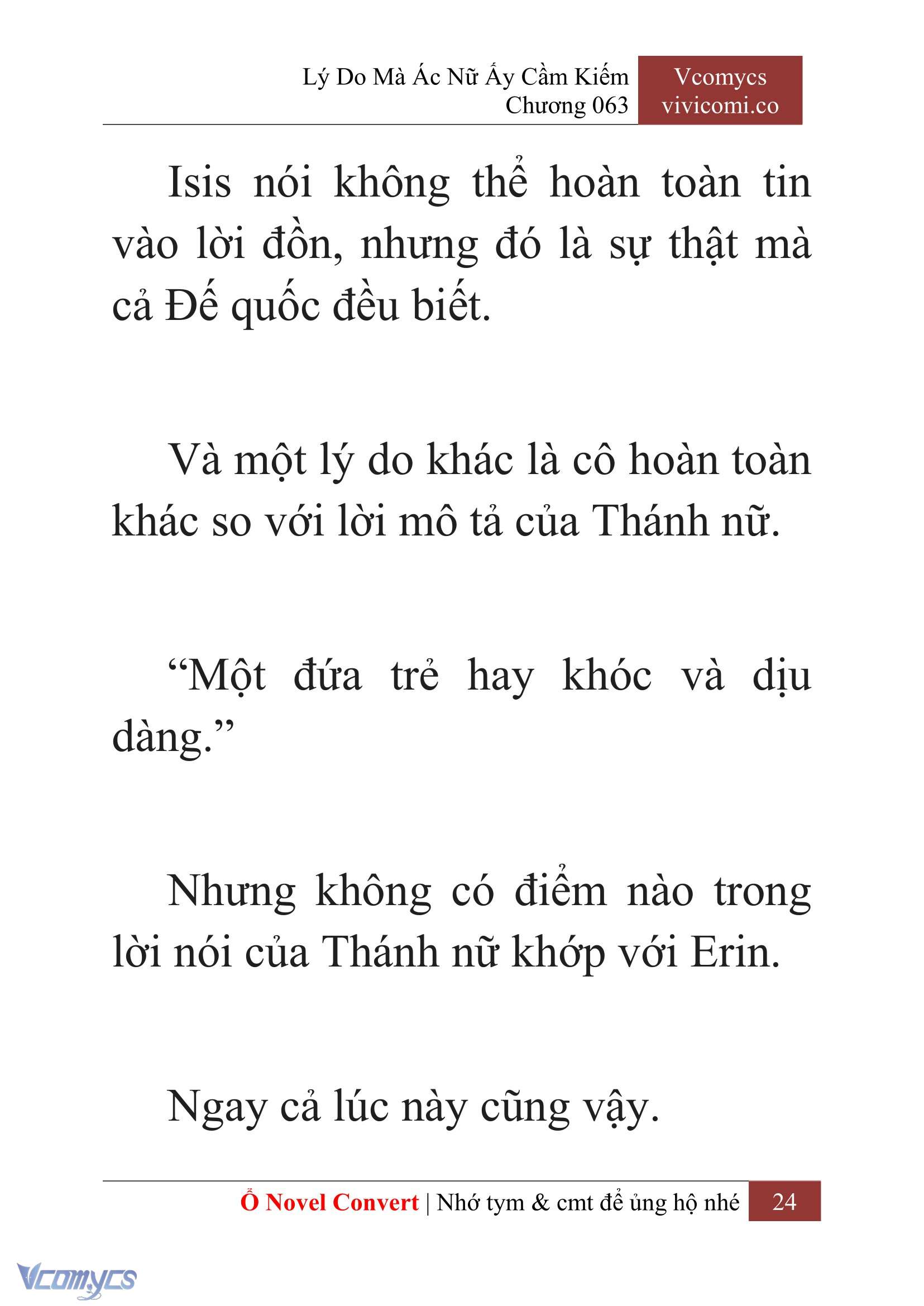 [Novel] Lý Do Mà Ác Nữ Ấy Cầm Kiếm Chapter 63 - Trang 27